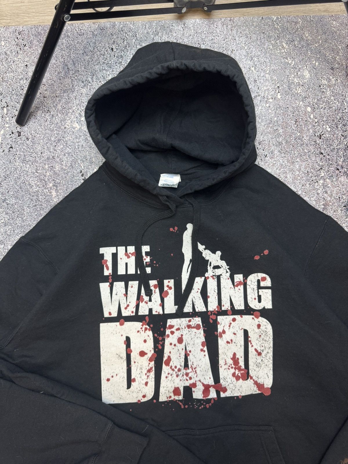 Vintage 💥CRAZY CUSTOM MADE THE WALKING DEAD HOODIE Size US XL / EU 56 / 4 - 4 Thumbnail