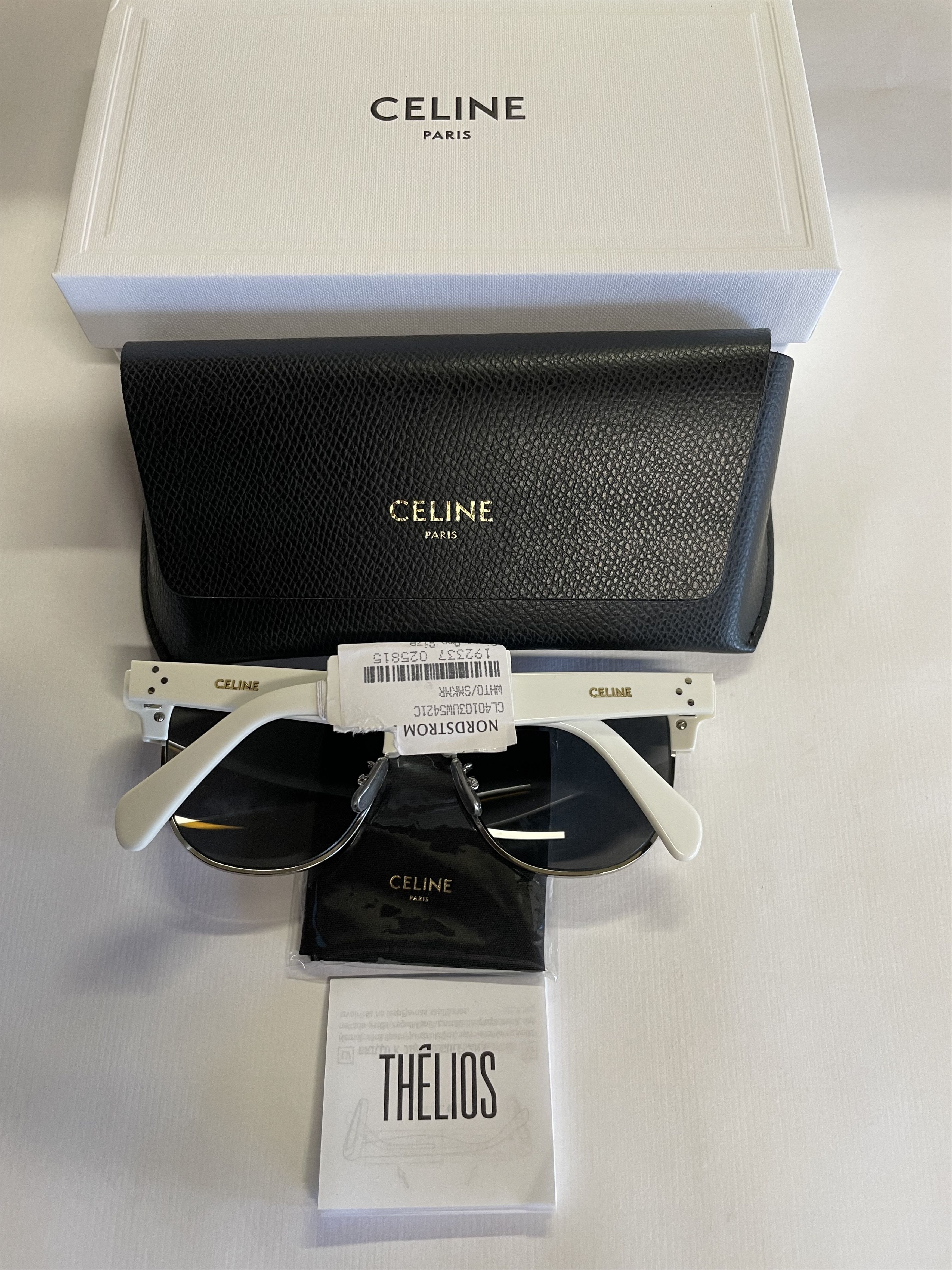 Celine Celine CL40103U 21C Clubmaster Women's Sunglasses Size ONE SIZE - 6 Thumbnail