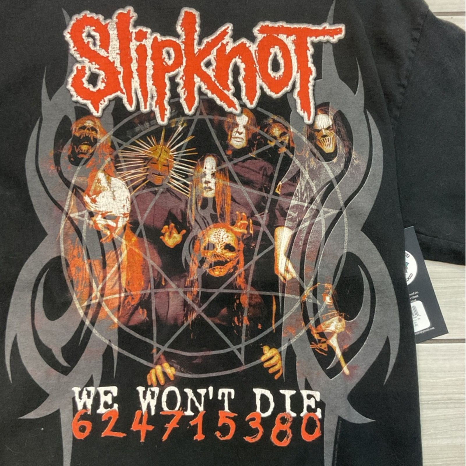 Hanes Vintage Slipknot “We Won’t Die” T-Shirt Size US M / EU 48-50 / 2 - 3 Thumbnail