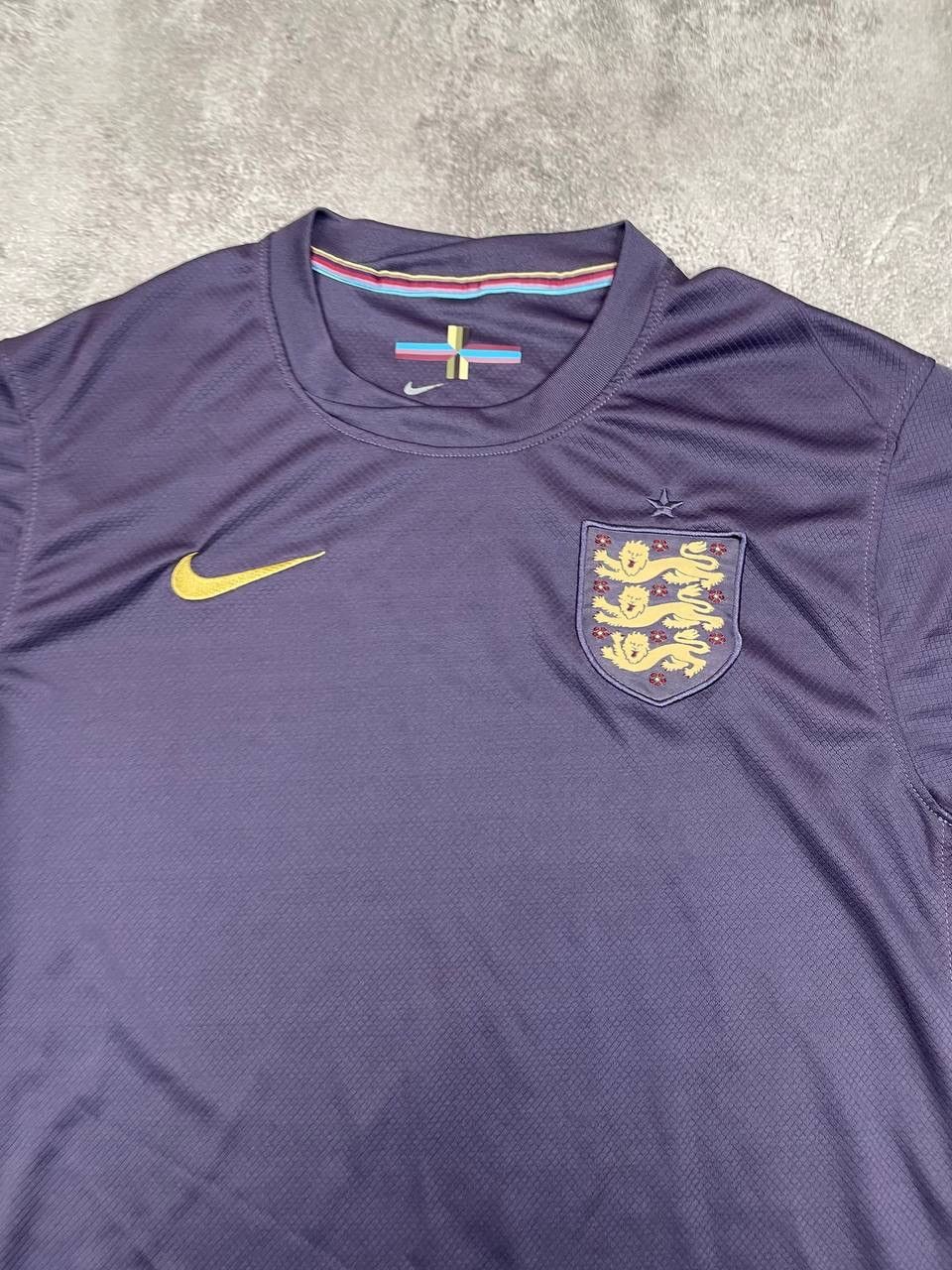 Nike Nike England National Team Men Football 2024 Purple Jersey Size US XL / EU 56 / 4 - 2 Thumbnail