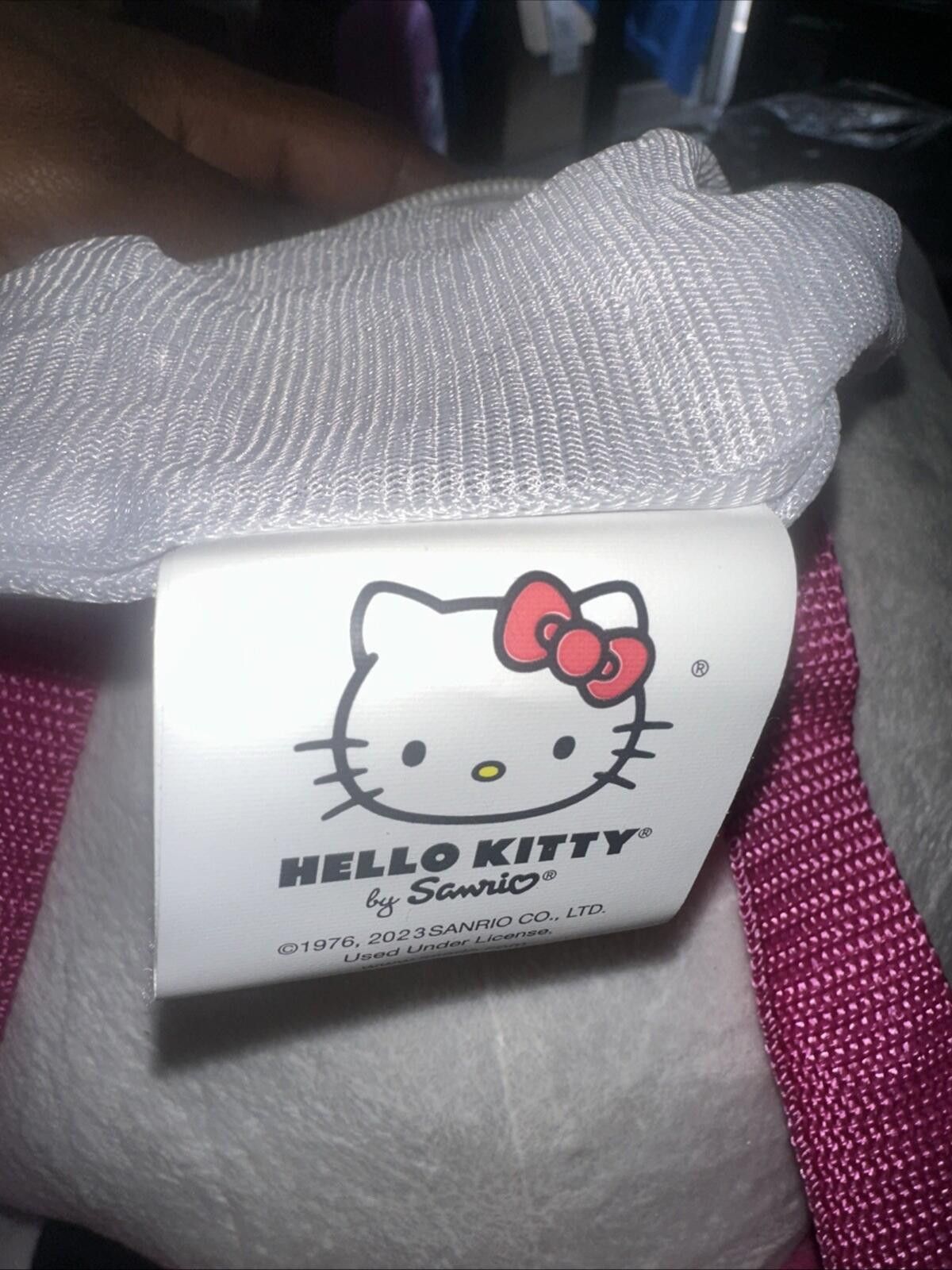 Other Hello Kitty Backpack Purse Plush Large 15” Size ONE SIZE - 5 Thumbnail