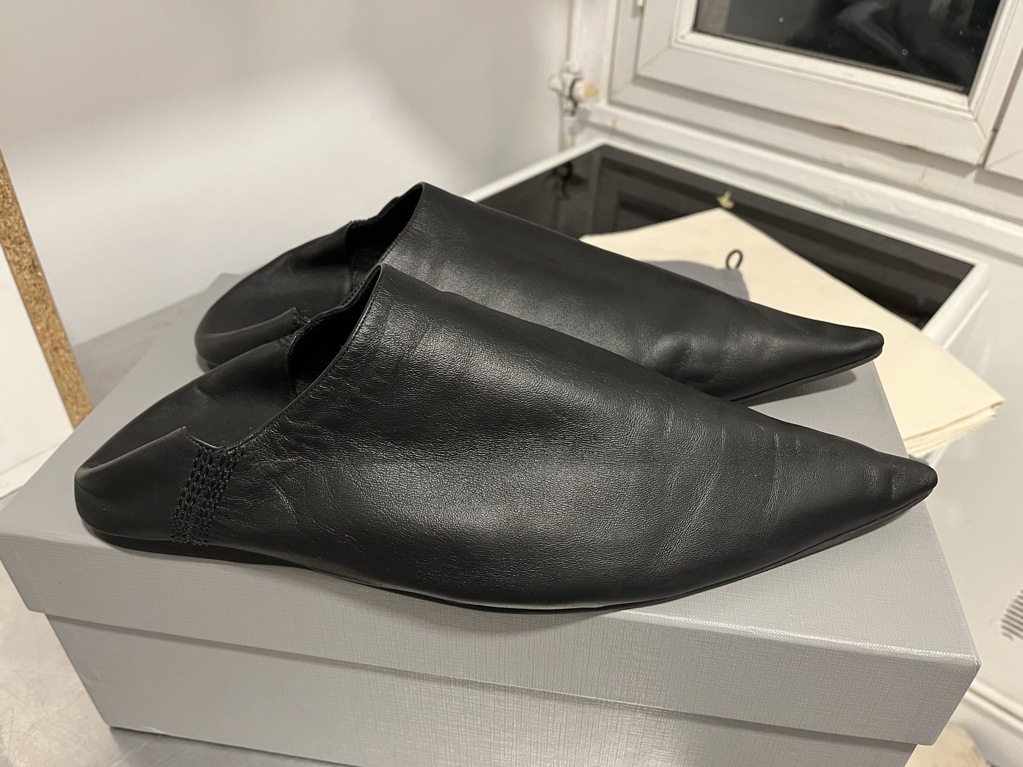 Balenciaga Balenciaga Flat Mule Black 42 Size US 9 / EU 42 - 7 Thumbnail