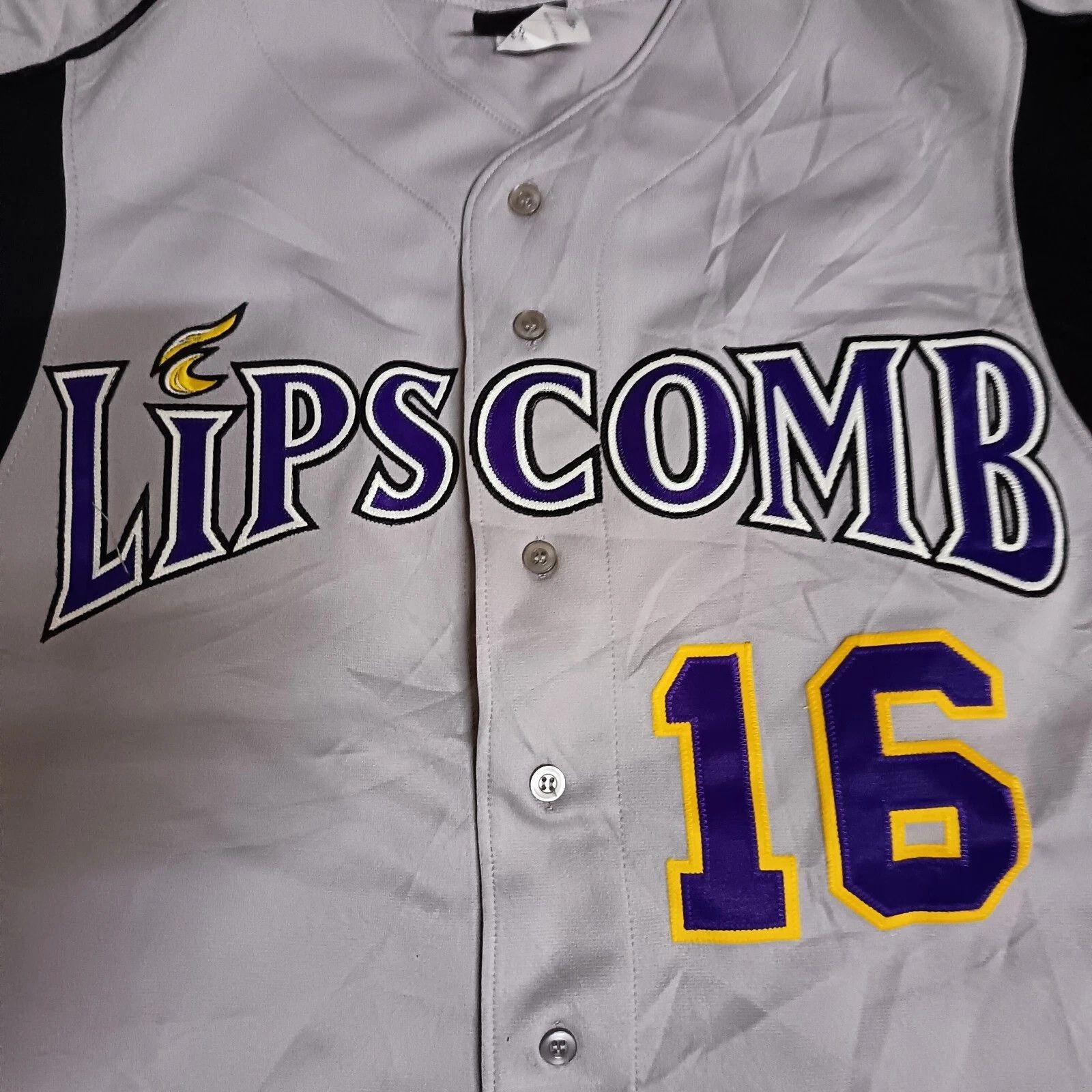 NCAA Lipscomb Bisons NCAA University Game Used Baseball Jersey Size US L / EU 52-54 / 3 - 2 Thumbnail
