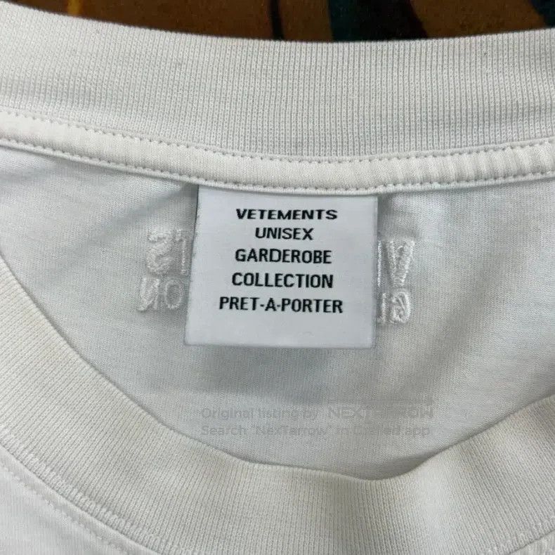 Other VETEMENTS Logo T-Shirt White Size US XL / EU 56 / 4 - 2 Thumbnail