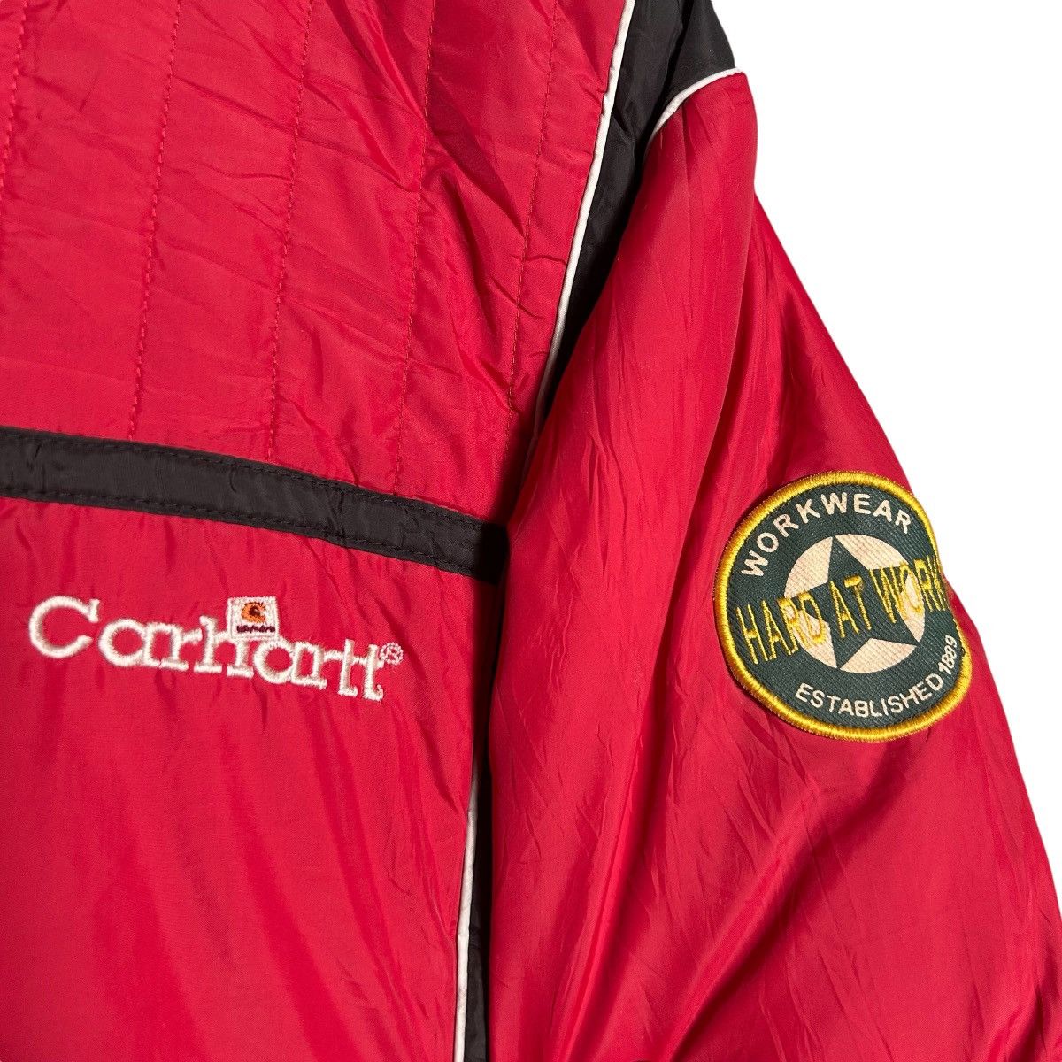 Carhartt Vintage Carhartt Puffer Jacket & Windbreaker Size US L / EU 52-54 / 3 - 3 Thumbnail