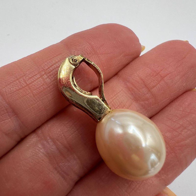 Vintage Vintage CIRO Pearl Pendant Signed Teardrop Drop Elegant Size ONE SIZE - 4 Thumbnail