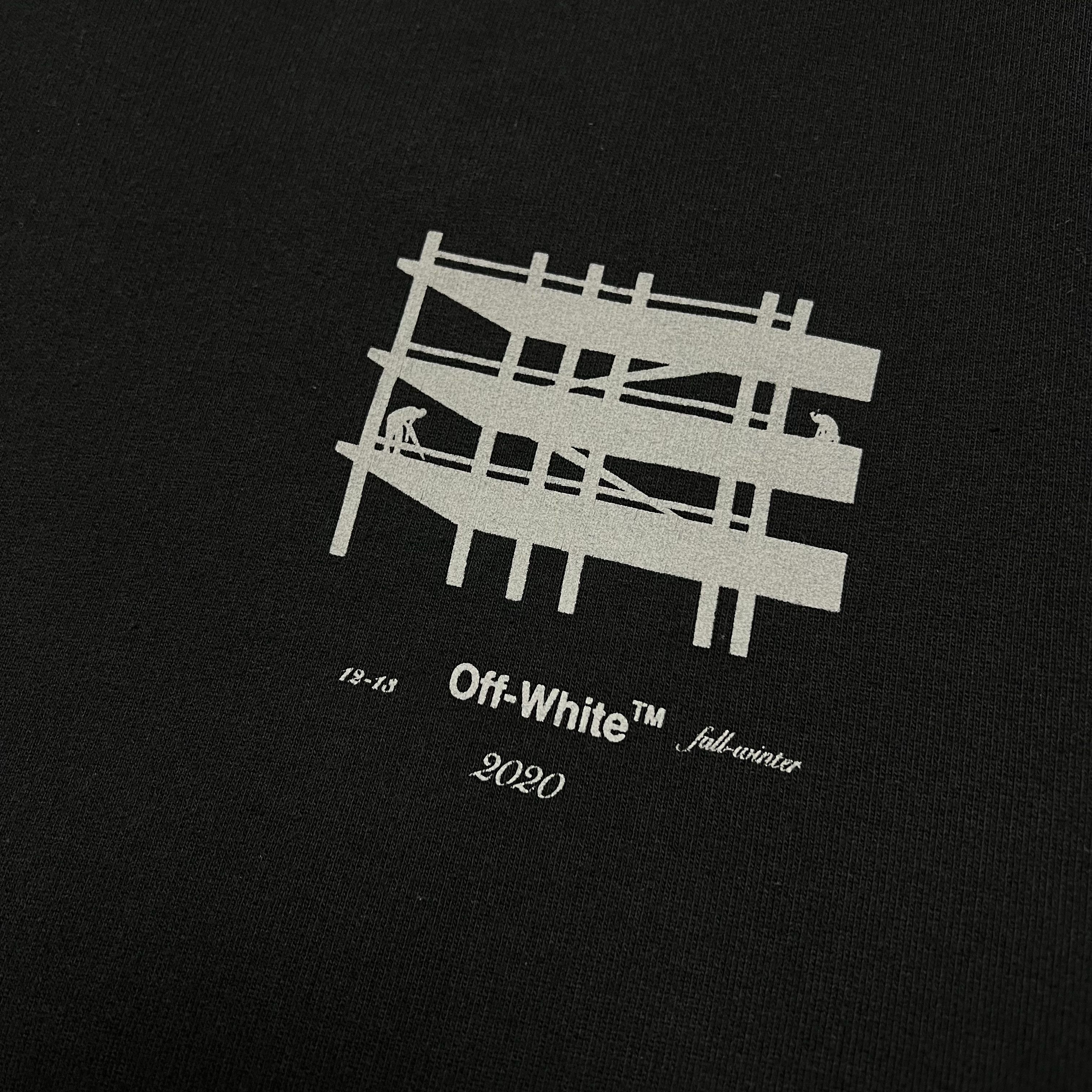 Off-White Off-White Diagonal Industrial Logo Sweatshirt Size US L / EU 52-54 / 3 - 3 Thumbnail