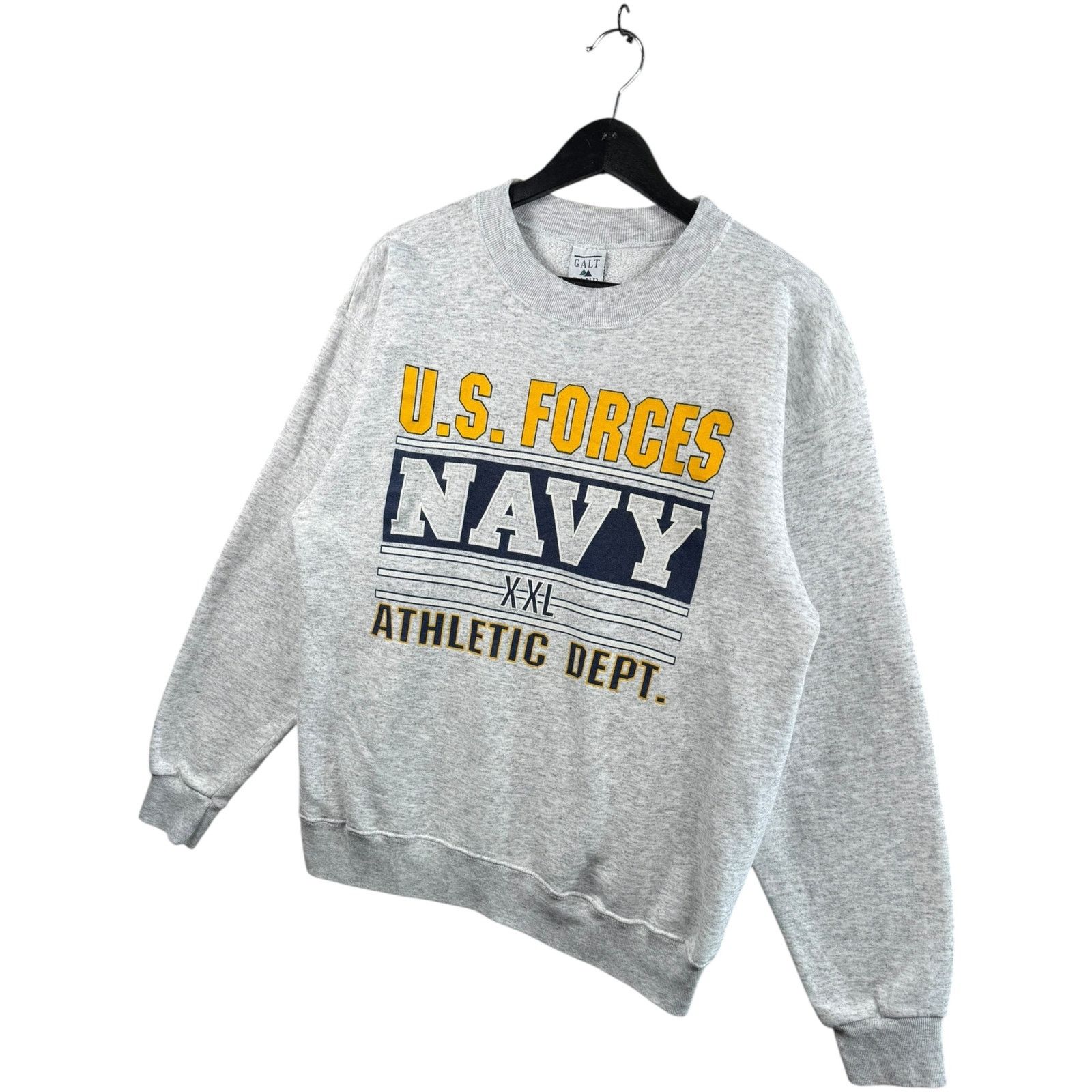 Vintage Vintage U.S. Forces Navy Athletic Dept. Crewneck Large Size US L / EU 52-54 / 3 - 3 Thumbnail