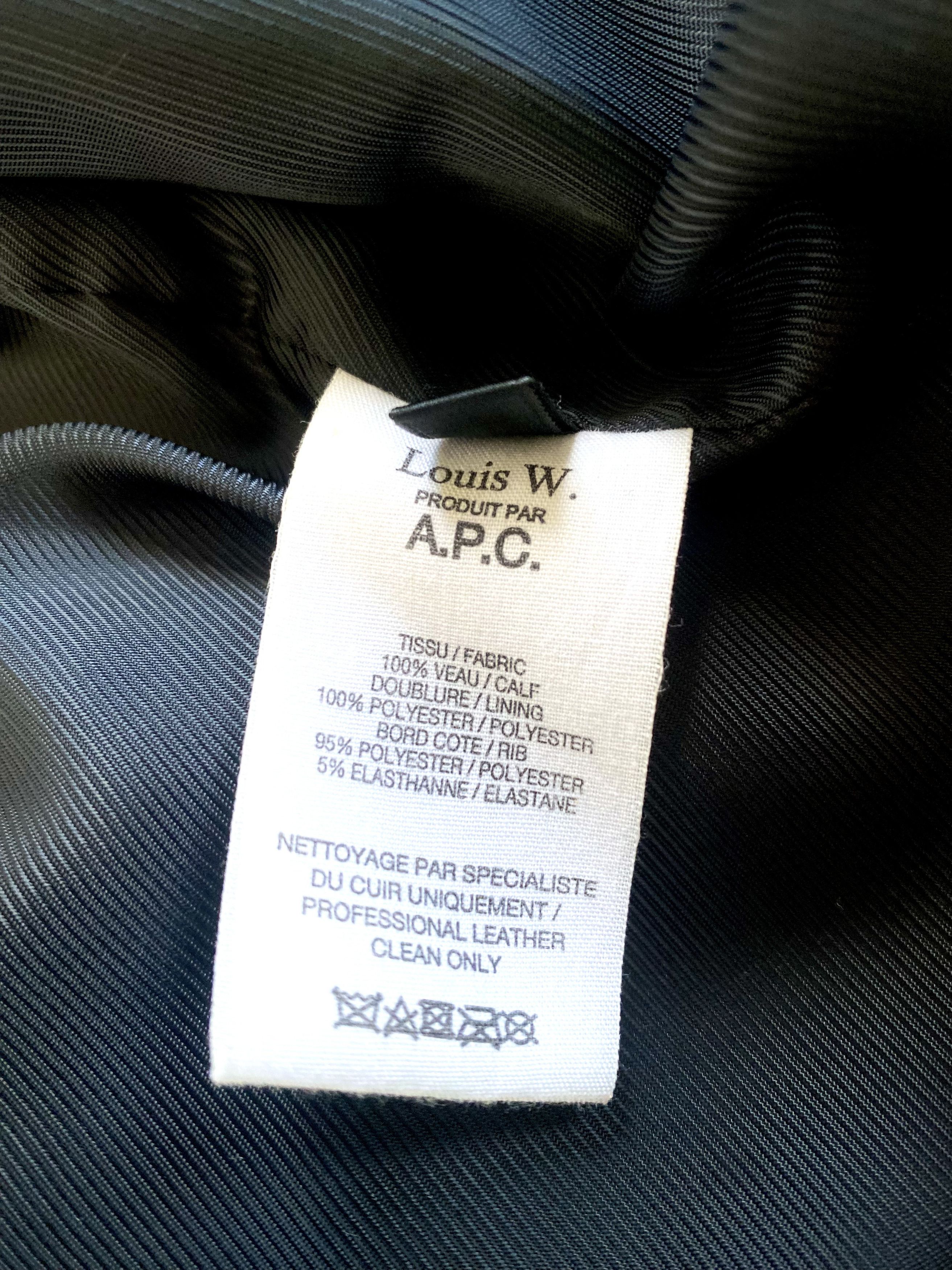 A.P.C. A.P.C. × Louis W. Ferris Calf Suede Bomber Jacket S Size US S / EU 44-46 / 1 - 4 Thumbnail