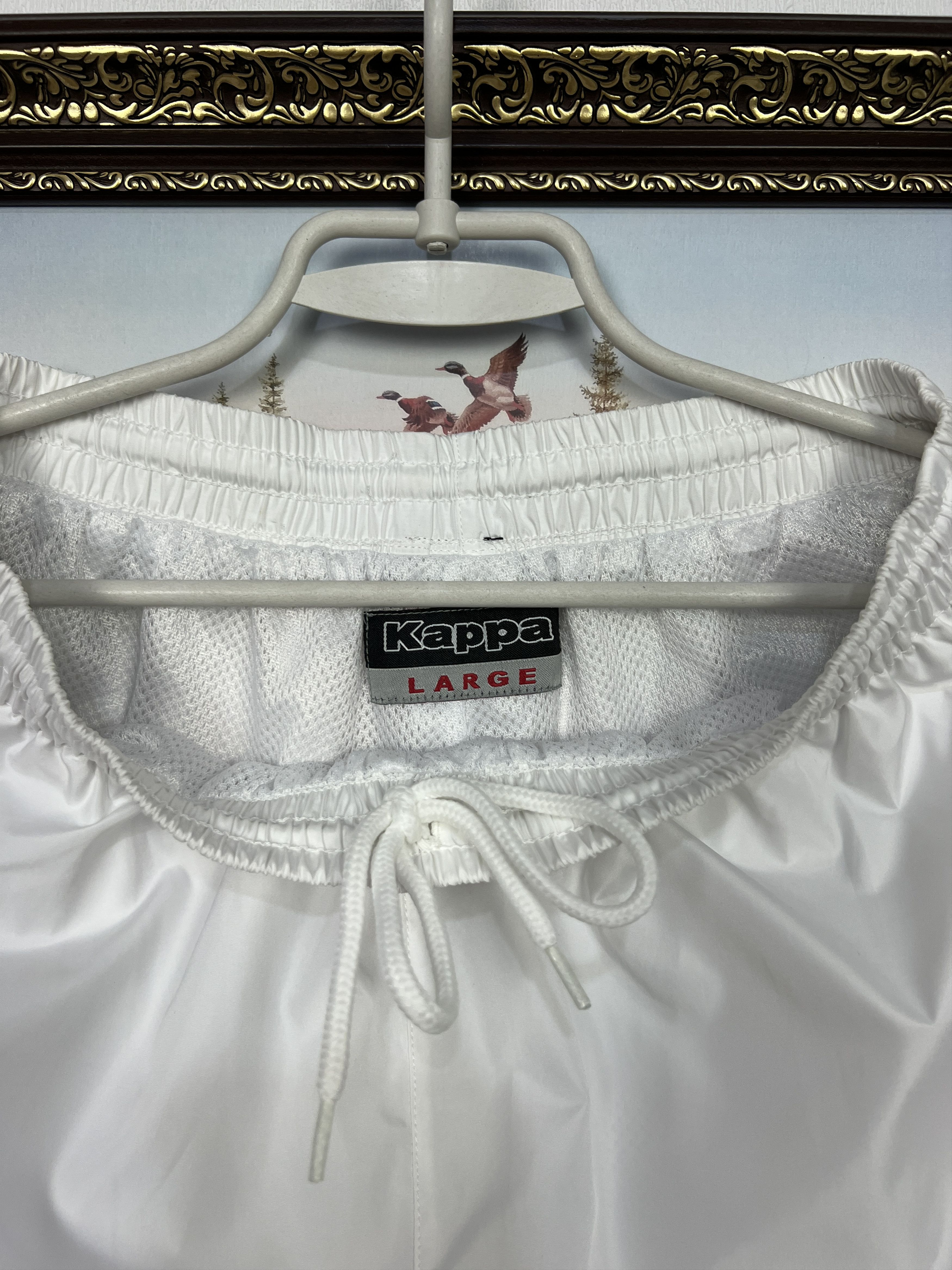 Kappa Vintage Kappa AC Roma White Football Pants Soccer Nylon L Size US 34 / EU 50 - 8 Thumbnail
