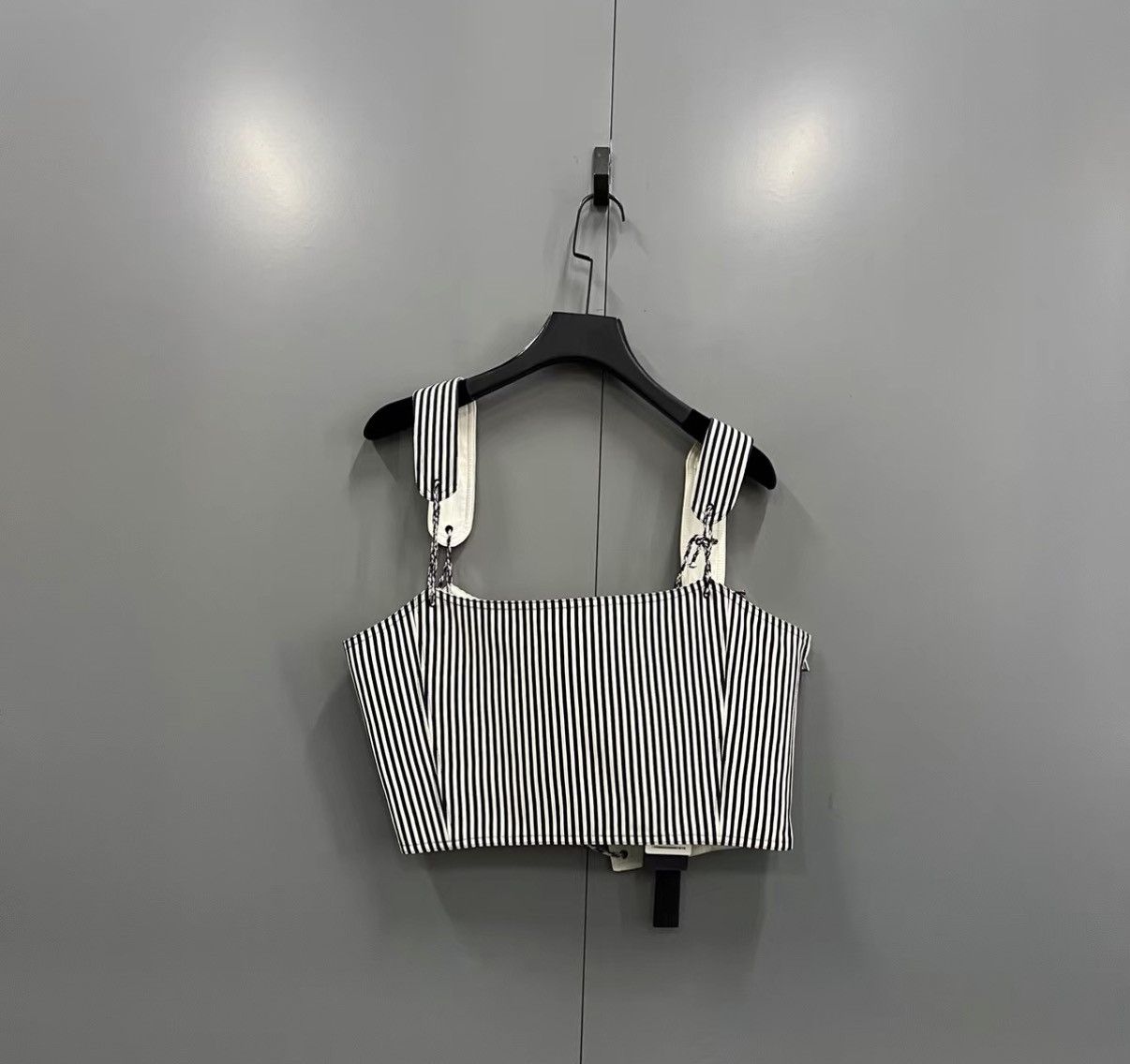Dior Dior Striped Drawstring Vest J41 Size M / US 6-8 / IT 42-44 - 2 Thumbnail