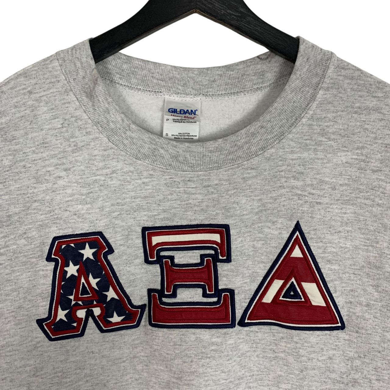 Vintage Alpha Xi Delta College US Symbol Embroidery Sweatshirt Size S / US 4 / IT 40 - 3 Thumbnail