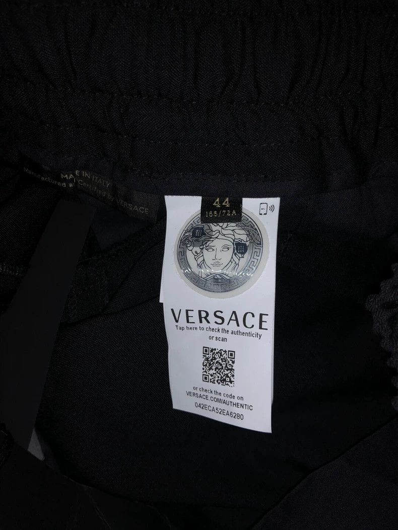 Versace Versace Wool casual suit pants Size 28" / US 6 / IT 42 - 4 Thumbnail