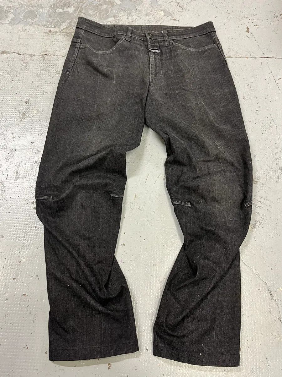 Marithe + Francois Girbaud 2000s Marithé + François Girbaud Grey Structured Jeans Size US 32 / EU 48 - 4 Thumbnail