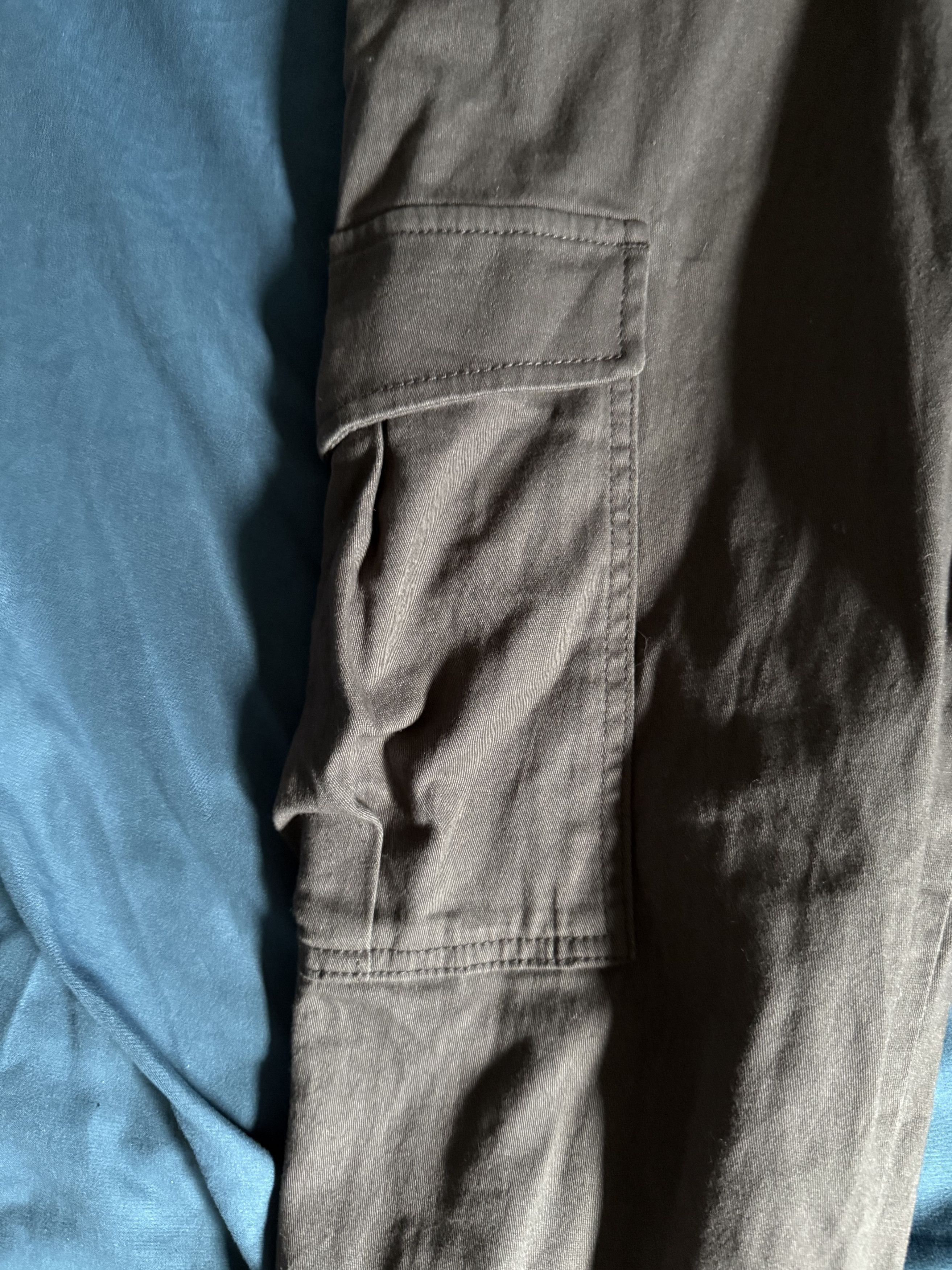 Jack & Jones JACK & JONES Slim Marco Green Cargo Pants Joggers Mens 34x30 Size US 34 / EU 50 - 3 Thumbnail