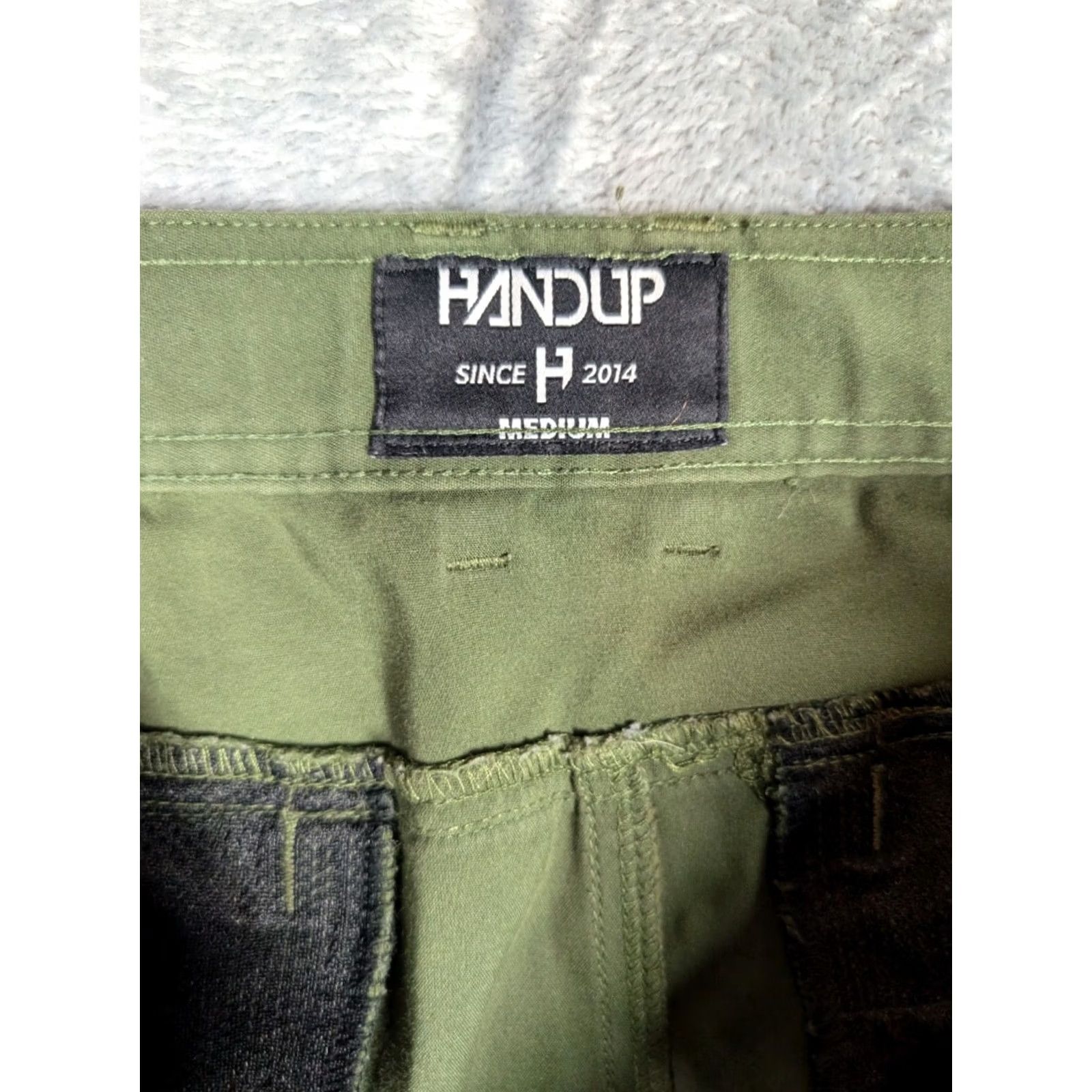 Vintage Handup Apparel AT Plus Pants Mens M Green Bike Cycling Stretch Performance Size US 31 - 6 Thumbnail