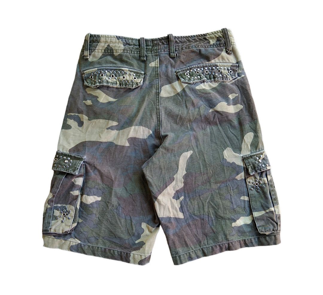 Beauty Beast × Japanese Brand × KMRii Vtg 90s Gorilla pop x Rockin Jelly Bean Studed Army Cargo Size US 38 / EU 54 - 2 Thumbnail