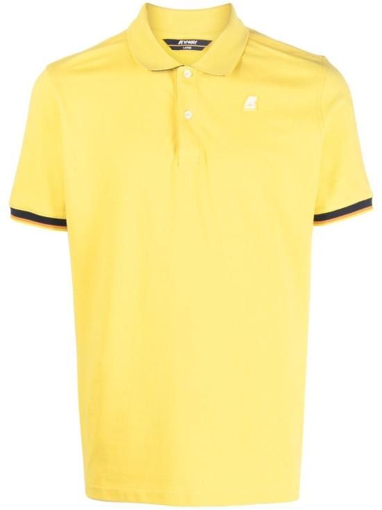 K-Way K-WAY Men T-Shirts K7121IWV INCENTXZ7 Yellow Size US XL / EU 56 / 4 - 1 Thumbnail
