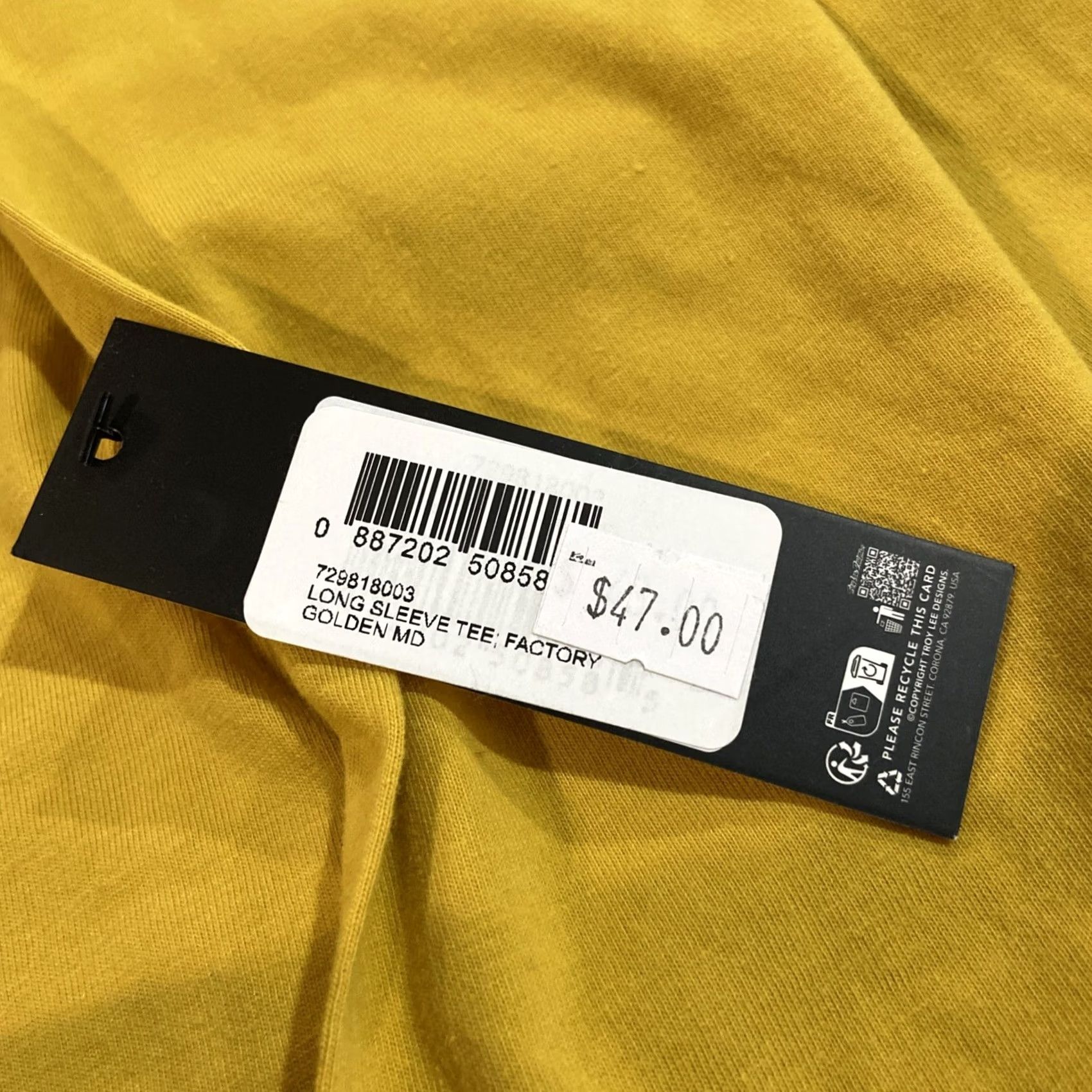 Vintage Troy Lee Designs Speed Supply Shirt Mens Medium Yellow NWT Jersey Breathable Quick Dry Moisture Wicking Cycling Shirt Size US M / EU 48-50 / 2 - 7 Thumbnail