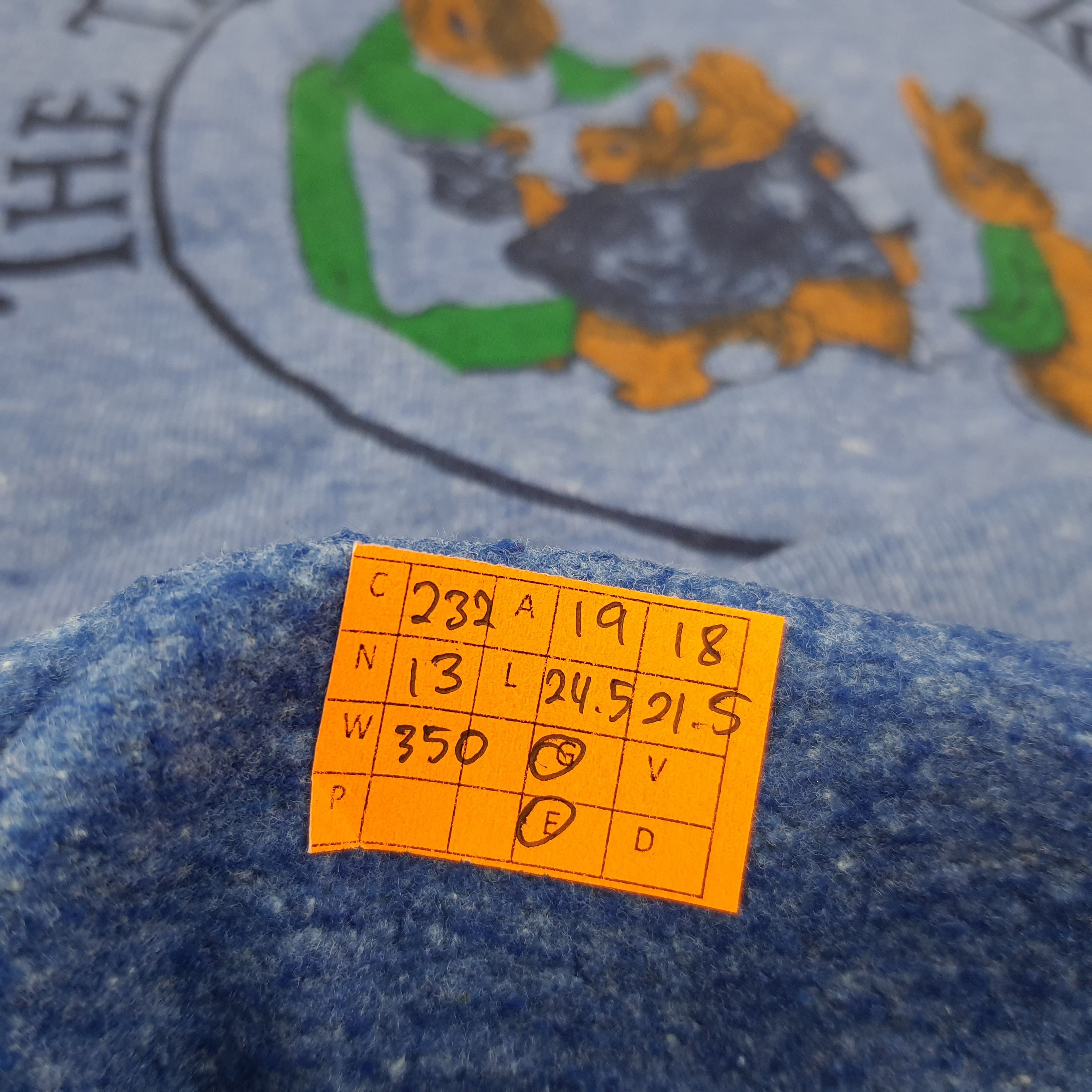 Vintage Vintage The Tale of Peter Rabbit Books Sweatshirts C232N13 Size US S / EU 44-46 / 1 - 6 Thumbnail