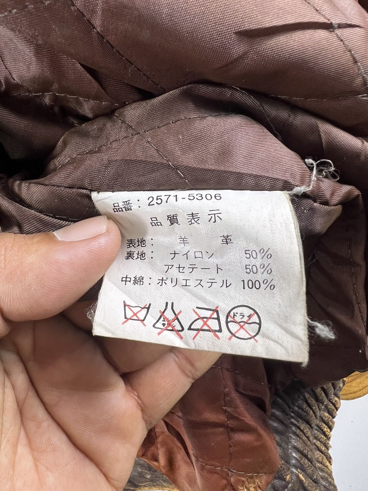 Leather 🔥 FLIGHT JACKET USA TYPE A-2 FLYER LEATHER - L Size US M / EU 48-50 / 2 - 13 Thumbnail