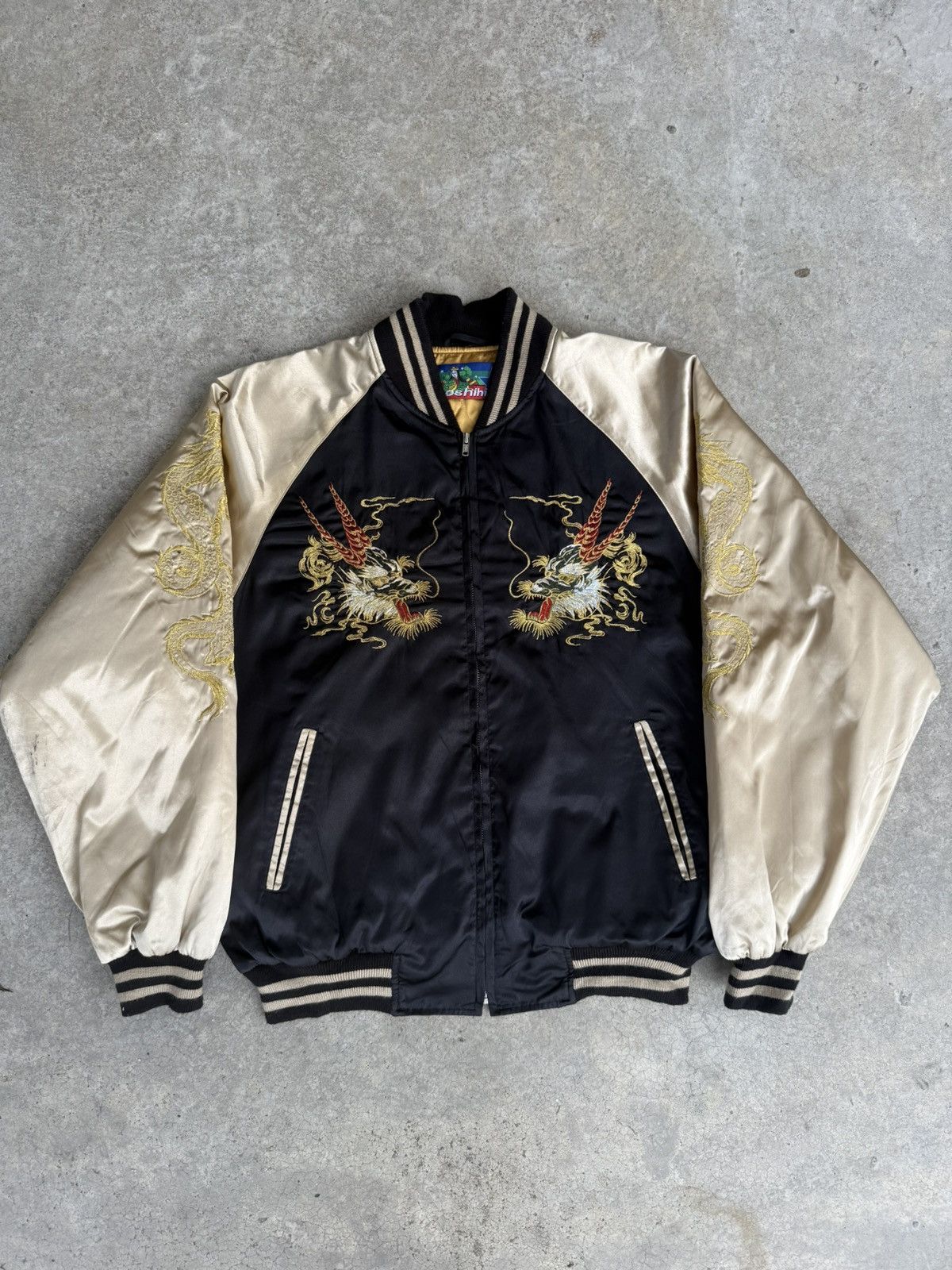 Hoshihime Japanese Hoshihime Embroidered Sukajan Souvenir Jacket Size US XL / EU 56 / 4 - 4 Thumbnail