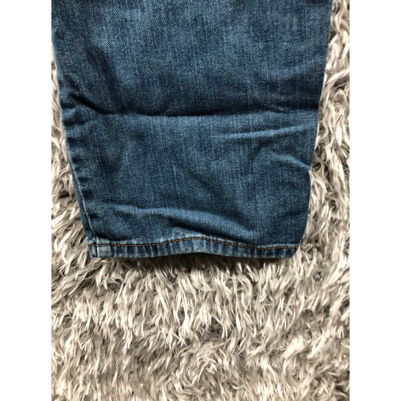 Denime Rock Hardwear Jeans Size 32x34 Mens Mid Rise Straight Blue Denim Dark Wash Size US 32 / EU 48 - 7 Thumbnail