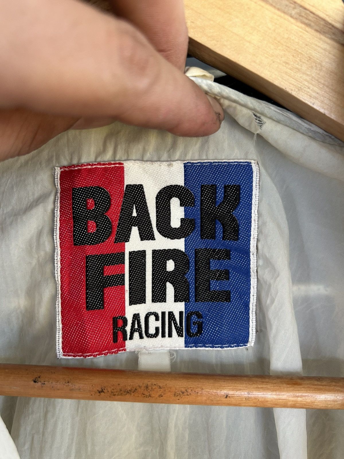 Vintage 💥RACING VINTAGE BACK FIRE RACING JACKET Size US XL / EU 56 / 4 - 10 Thumbnail