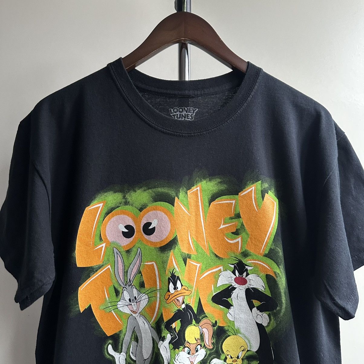 Vintage × Warner Bros VINTAGE LOONEY TUNES WARNER BROS GRAPHIC TEE Size US M / EU 48-50 / 2 - 2 Thumbnail