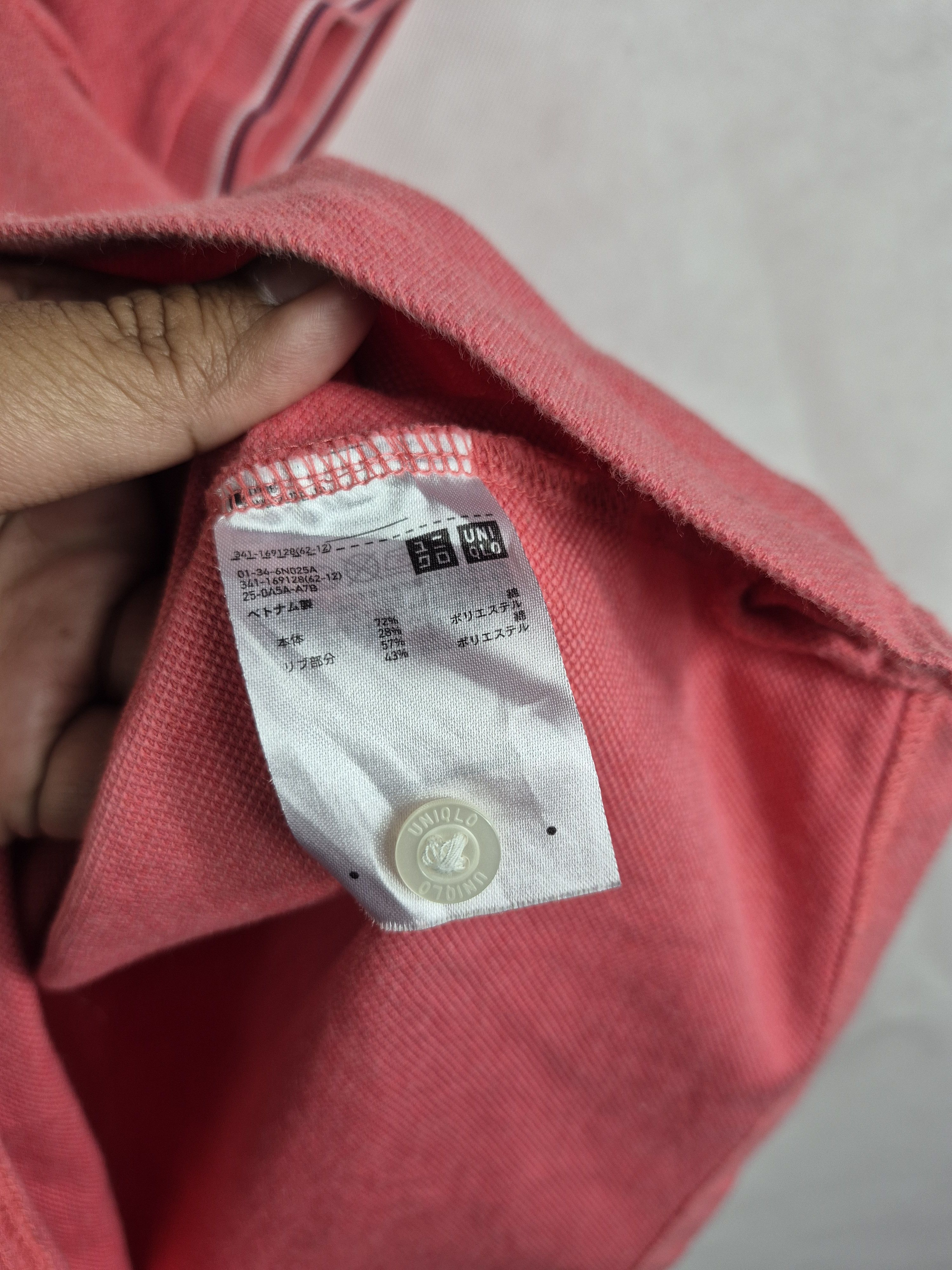 Japanese Brand 🔥 Uniqlo Twin Tipped Polo Tee Casual Collar Size US M / EU 48-50 / 2 - 6 Thumbnail