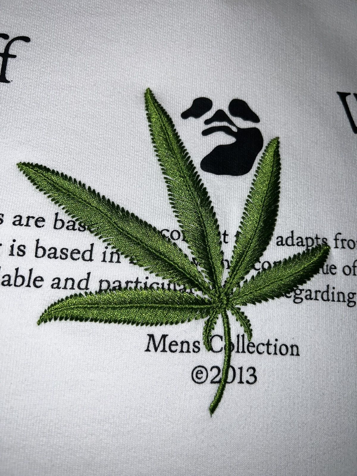 Off-White Off White High Weed Hoodie White Size US XXL / EU 58 / 5 - 5 Thumbnail