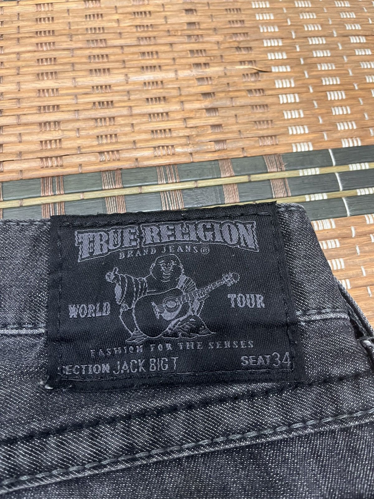 True Religion True Religion Jack Big T Distressed Denim Size US 32 / EU 48 - 11 Thumbnail