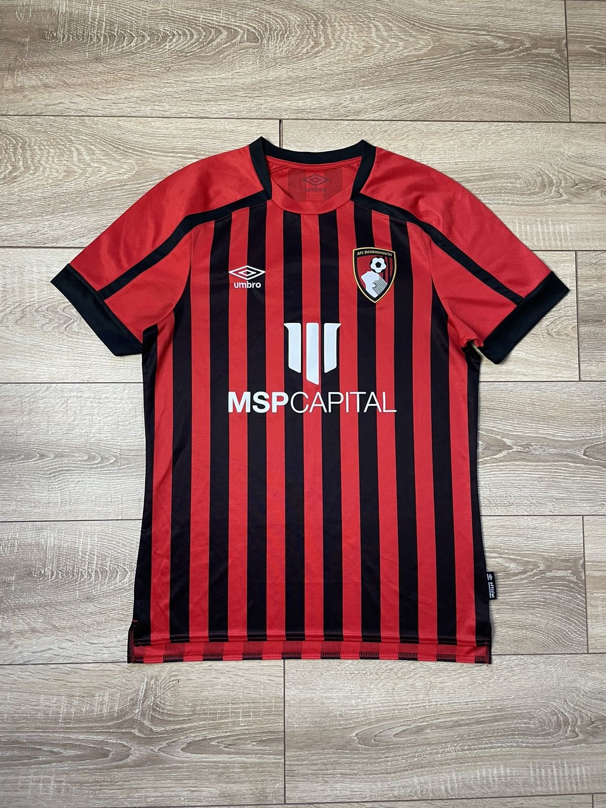 Umbro 2021-22 Bournemouth Umbro Home Shirt Soccer jersey M Mens Size US M / EU 48-50 / 2 - 1 Thumbnail