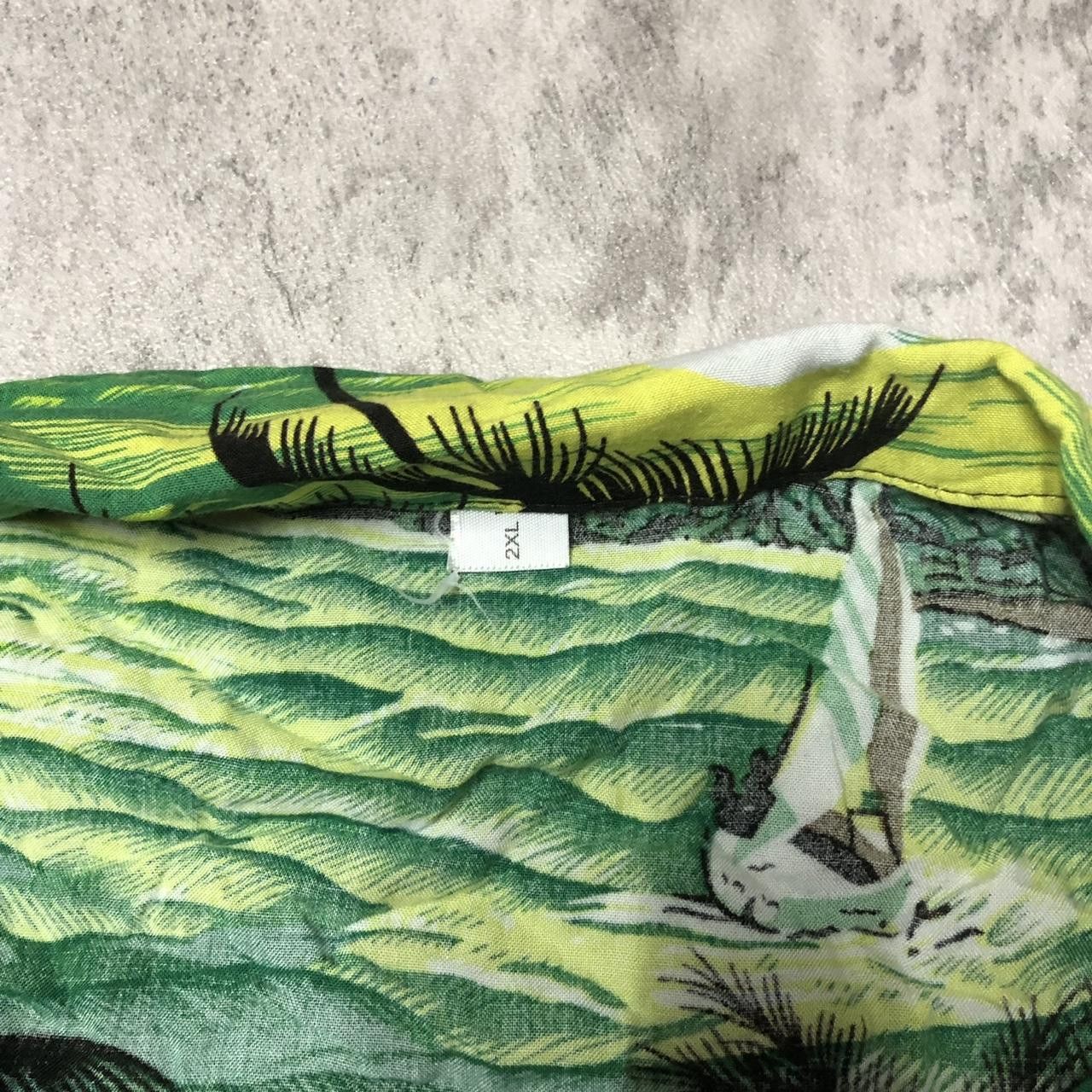 Other Green and yellow Hawaiian shirt #HawaiianShirt Size US XL / EU 56 / 4 - 3 Thumbnail