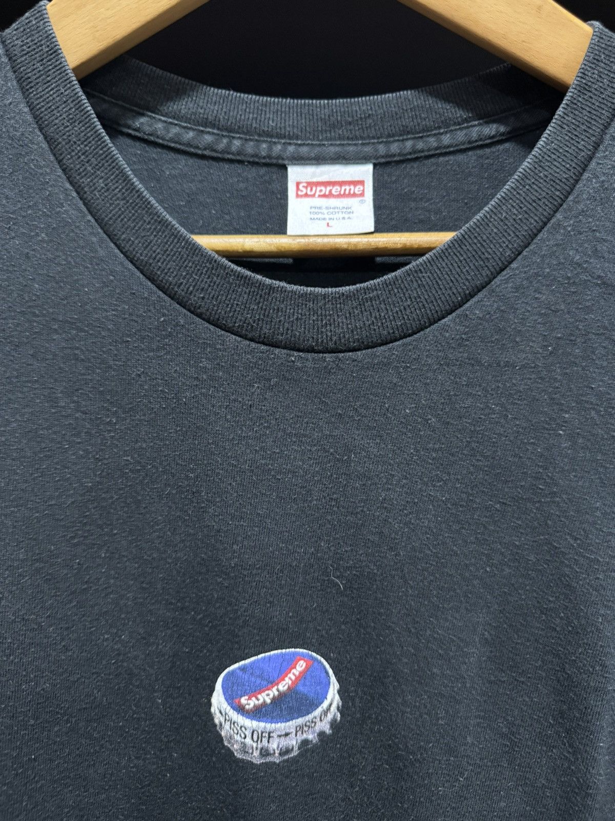 Supreme × Vintage SUPREME PISS OFF Size US L / EU 52-54 / 3 - 3 Thumbnail