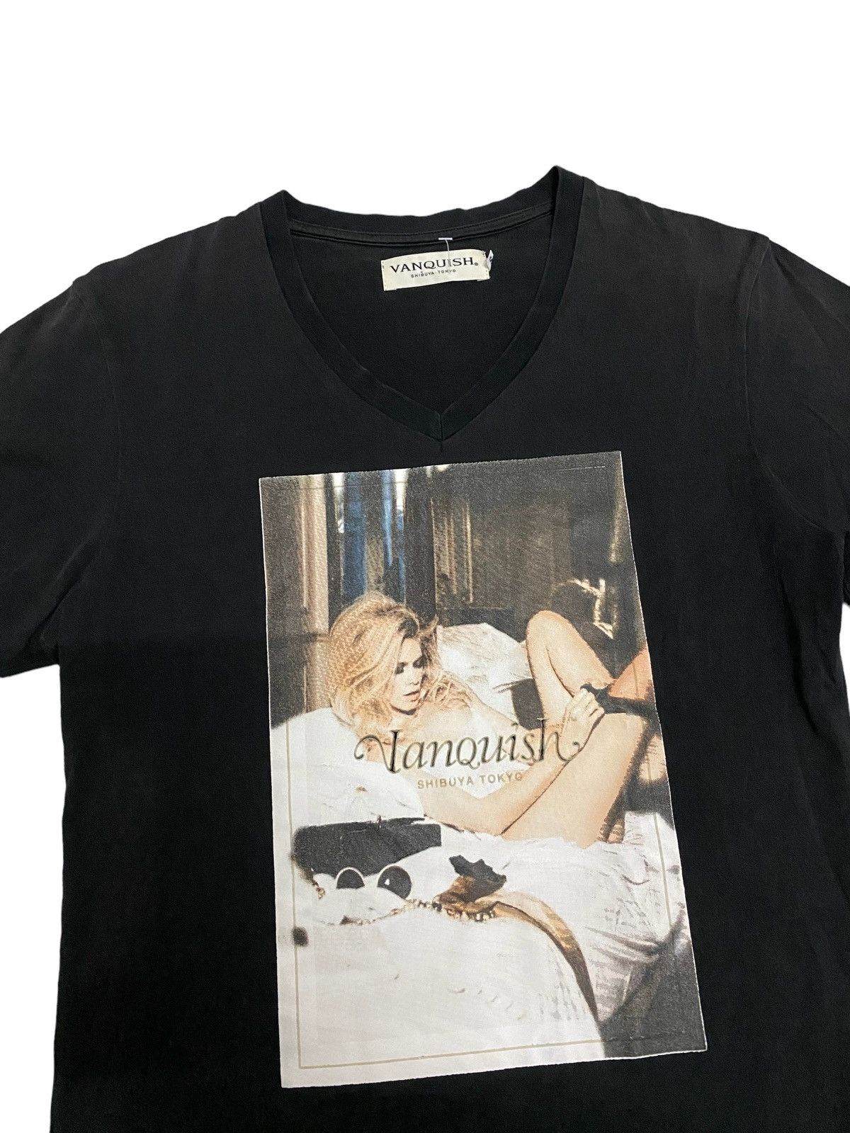 Japanese Brand × Vanquish × Vintage Vintage Vanquish Sexy Girl Japanese Tee Size S / US 4 / IT 40 - 3 Thumbnail