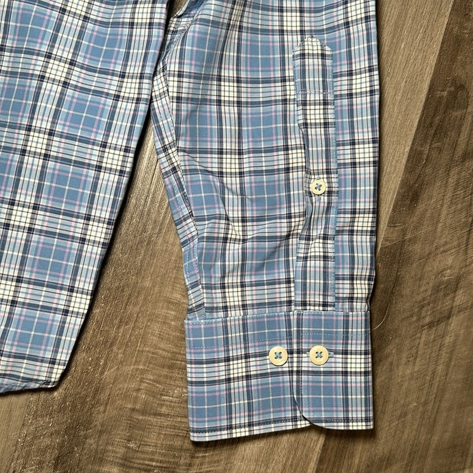 Peter Millar Peter Millar Long Sleeve Button Down - Large Size US L / EU 52-54 / 3 - 4 Thumbnail