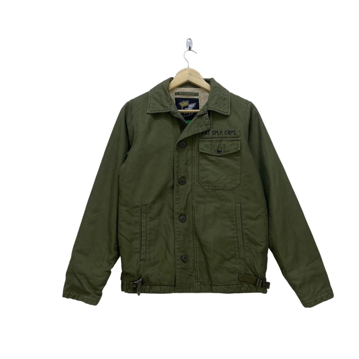 Fat Tokyo 💥Fat Supply Corporation US Army Deck Jacket Size M / US 6-8 / IT 42-44 - 2 Thumbnail