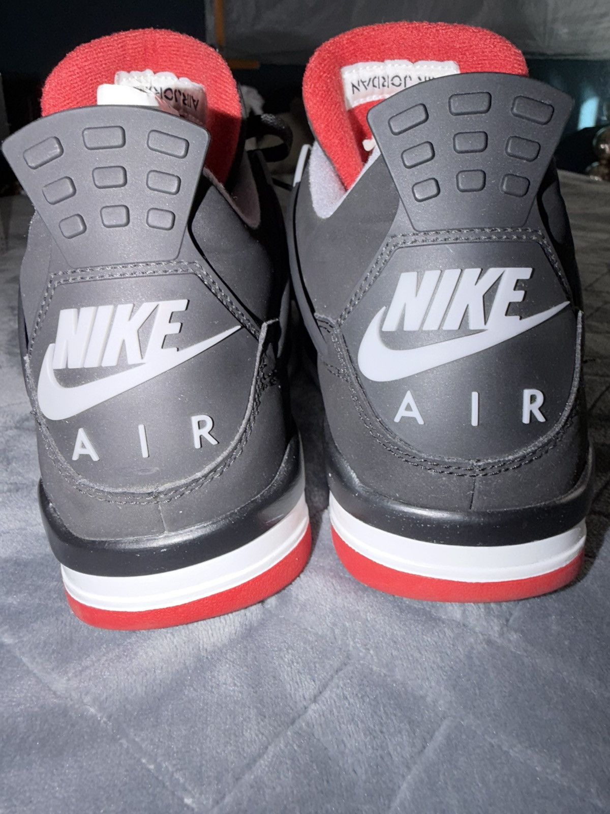 Nike air jordan 4 bred Size US 10 / EU 43 - 5 Thumbnail