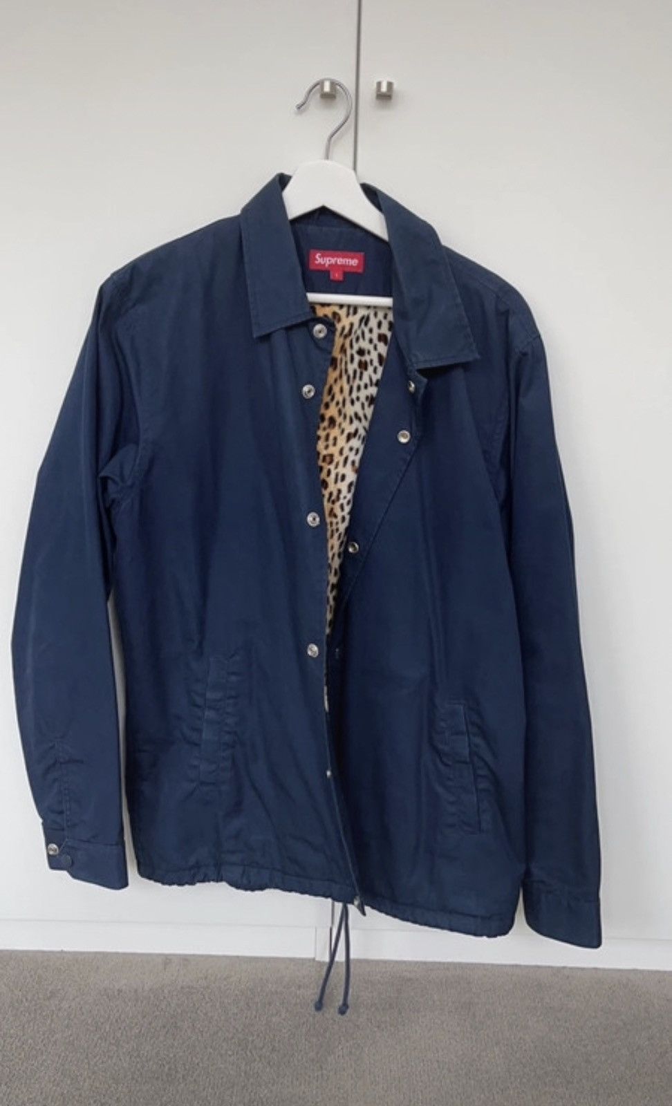 Supreme Supreme Leopard Lined Coach jacket FW 2010 | Grailed