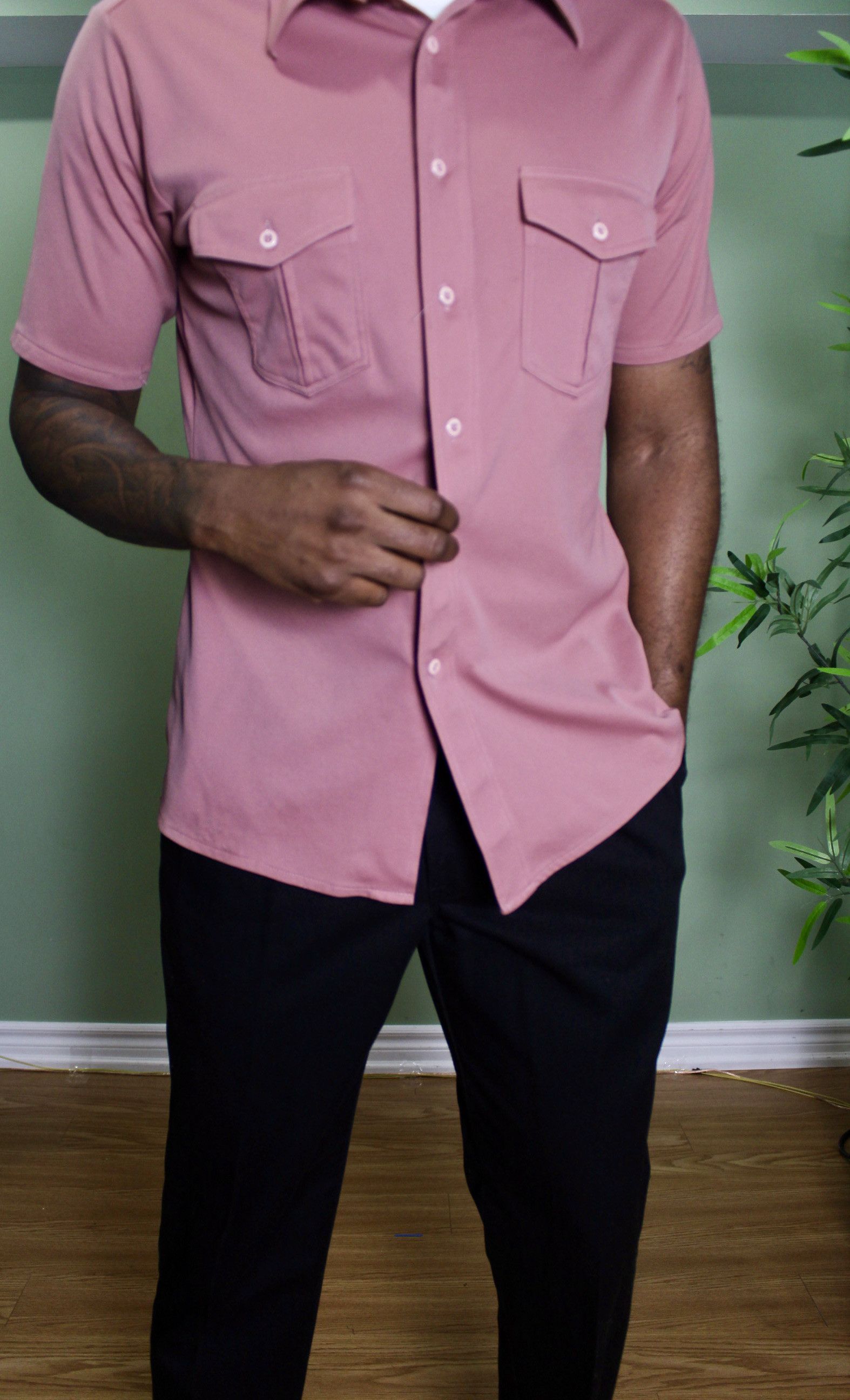 Vintage Vintage 1990s Button Up Size US M / EU 48-50 / 2 - 1 Thumbnail