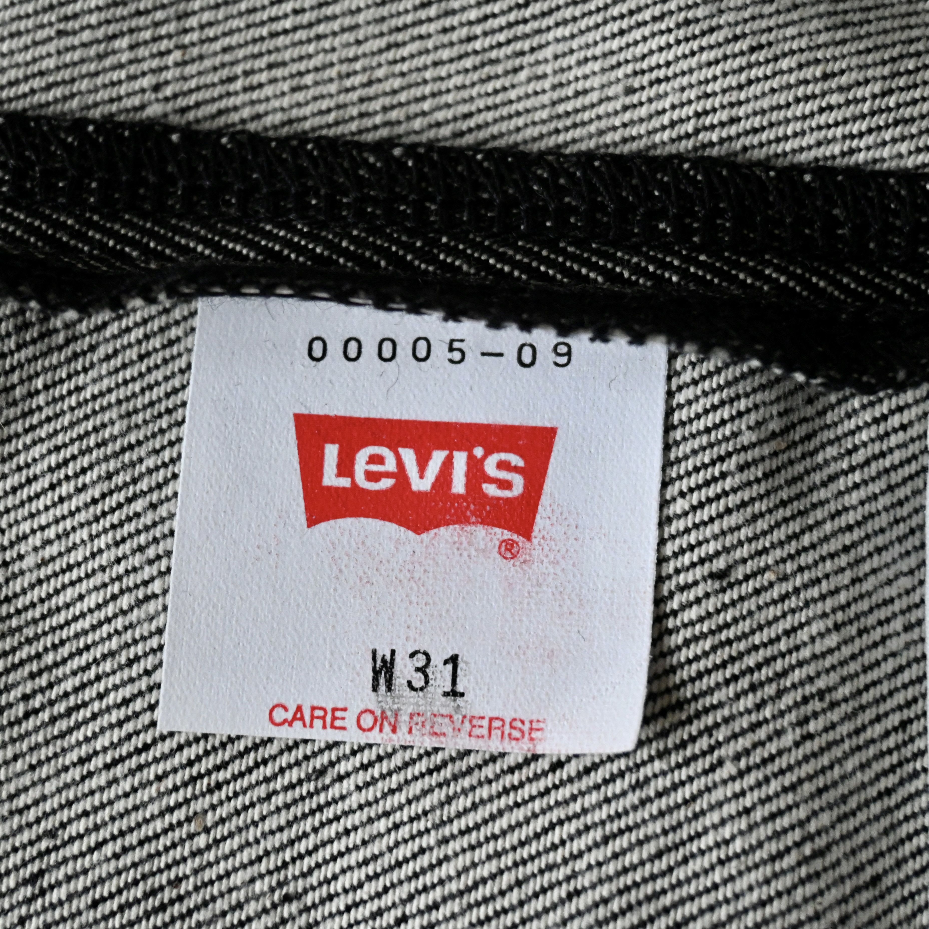 Levi's DEADSTOCK 2000s Levi's ENGINEERED JEANS "REGULAR FIT", black Size 31" - 16 Thumbnail