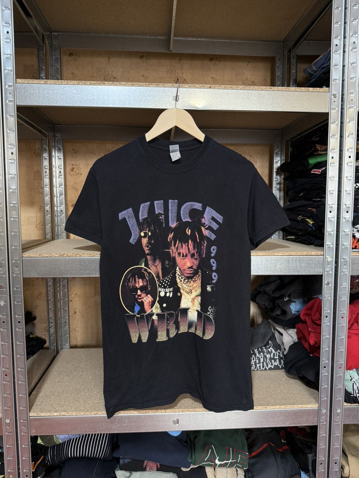 Band Tees × Rap Tees Vintage Juice WRLD 999 Club Hip Hop Rap T-Shirt Y2K Hype Size US S / EU 44-46 / 1 - 1 Thumbnail