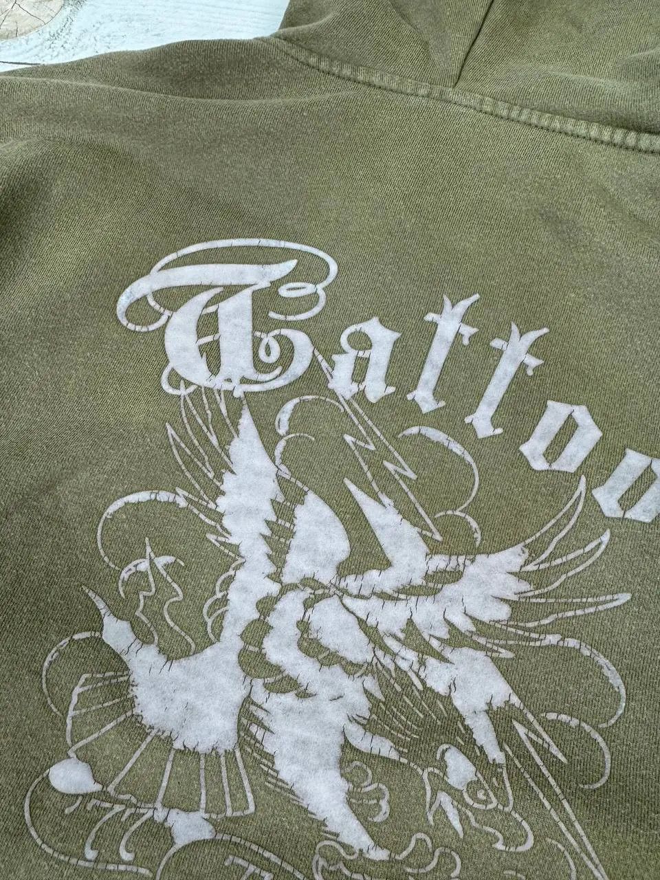 Ed Hardy Vintage Ed Hardy By Christian Audigier Hoodie Tatto Y2K 90s Size US S / EU 44-46 / 1 - 22 Thumbnail