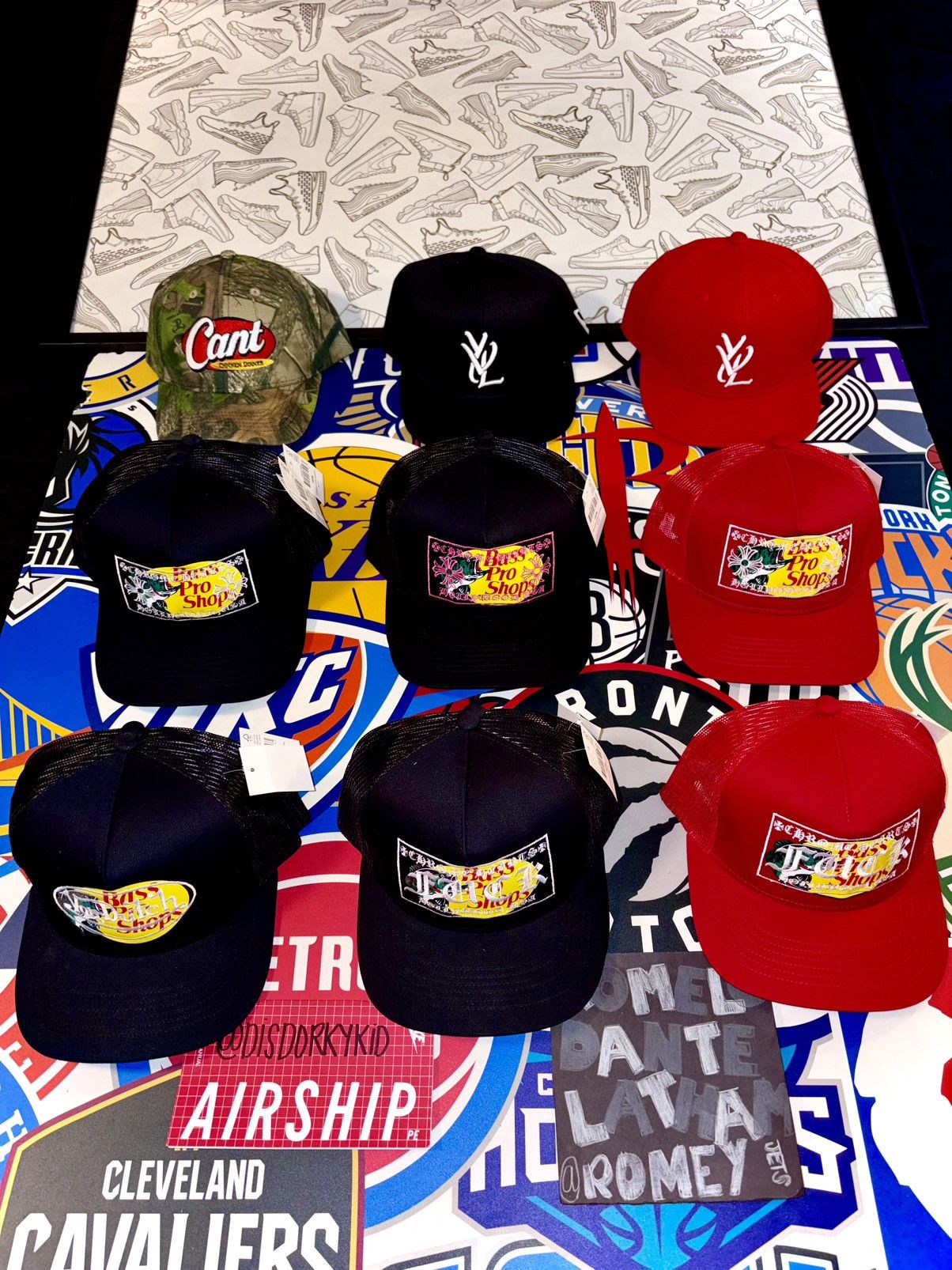 Other Camo Can’t Clothing Canes Chicken Dinner SnapBack Hat Size ONE SIZE - 2 Thumbnail