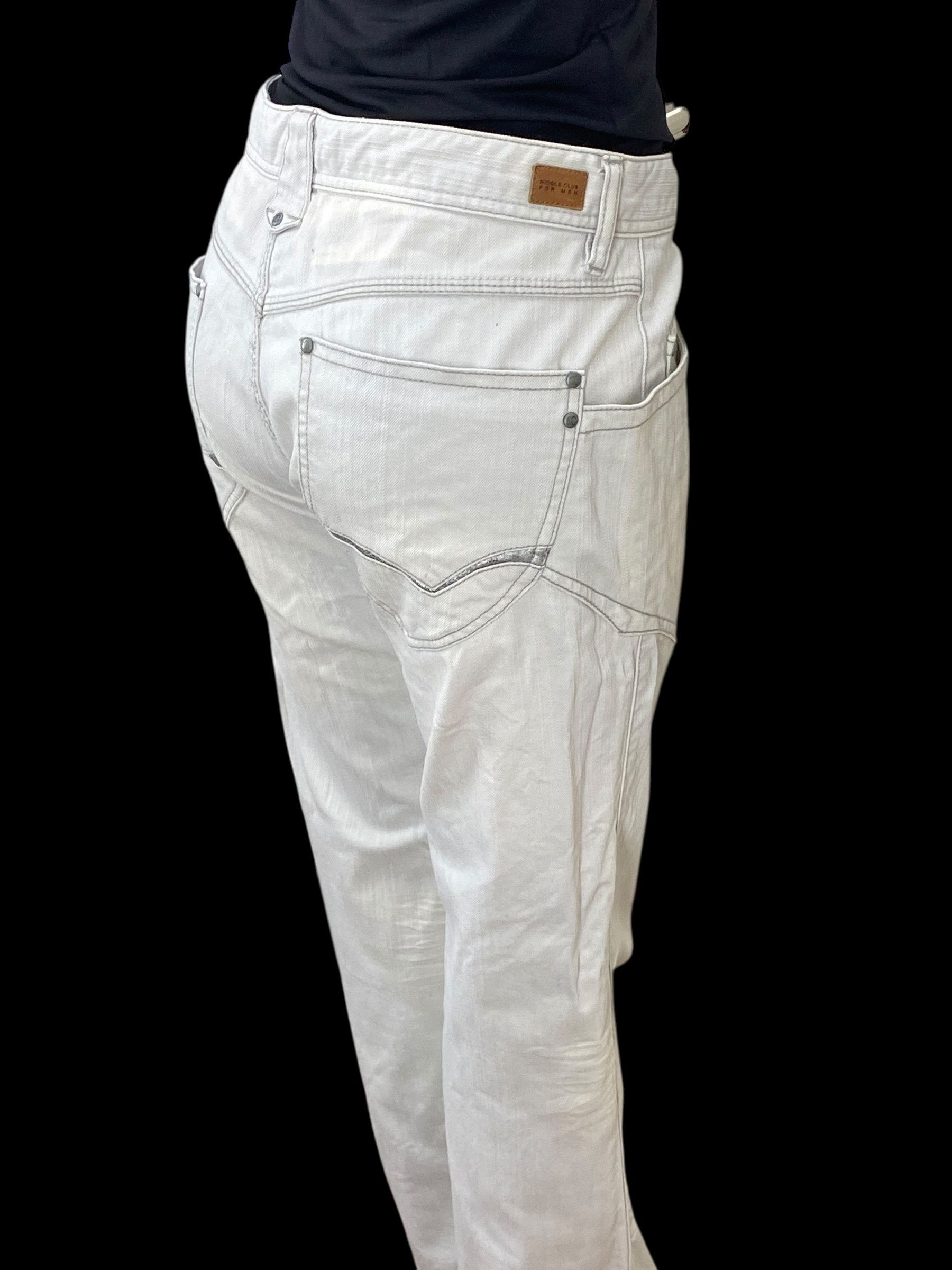 Nicole Club Nicole Club For Men Bondage Pants Tactical Punk Flare Size US 32 / EU 48 - 6 Thumbnail