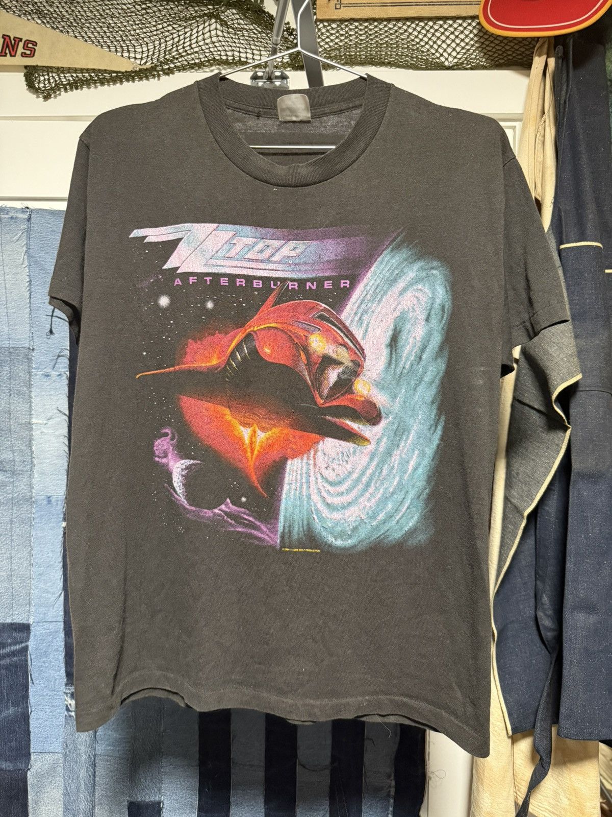 Band Tees Vintage 1986 ZZ Top Afterburner Shirt Size US L / EU 52-54 / 3 - 1 Thumbnail