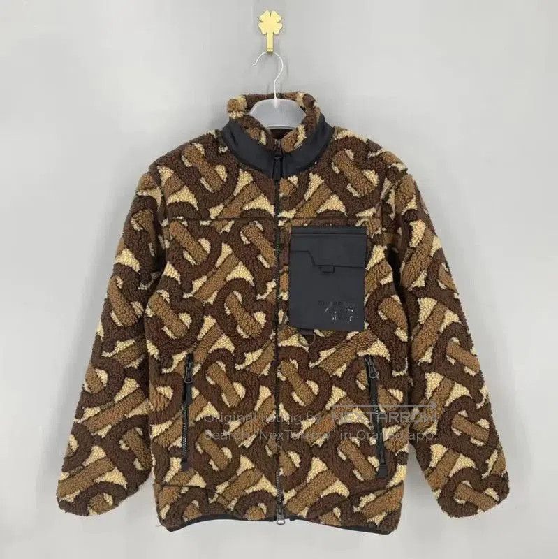 Burberry Burberry Multicolor Wool Men's Jacket. Size US L / EU 52-54 / 3 - 1 Thumbnail