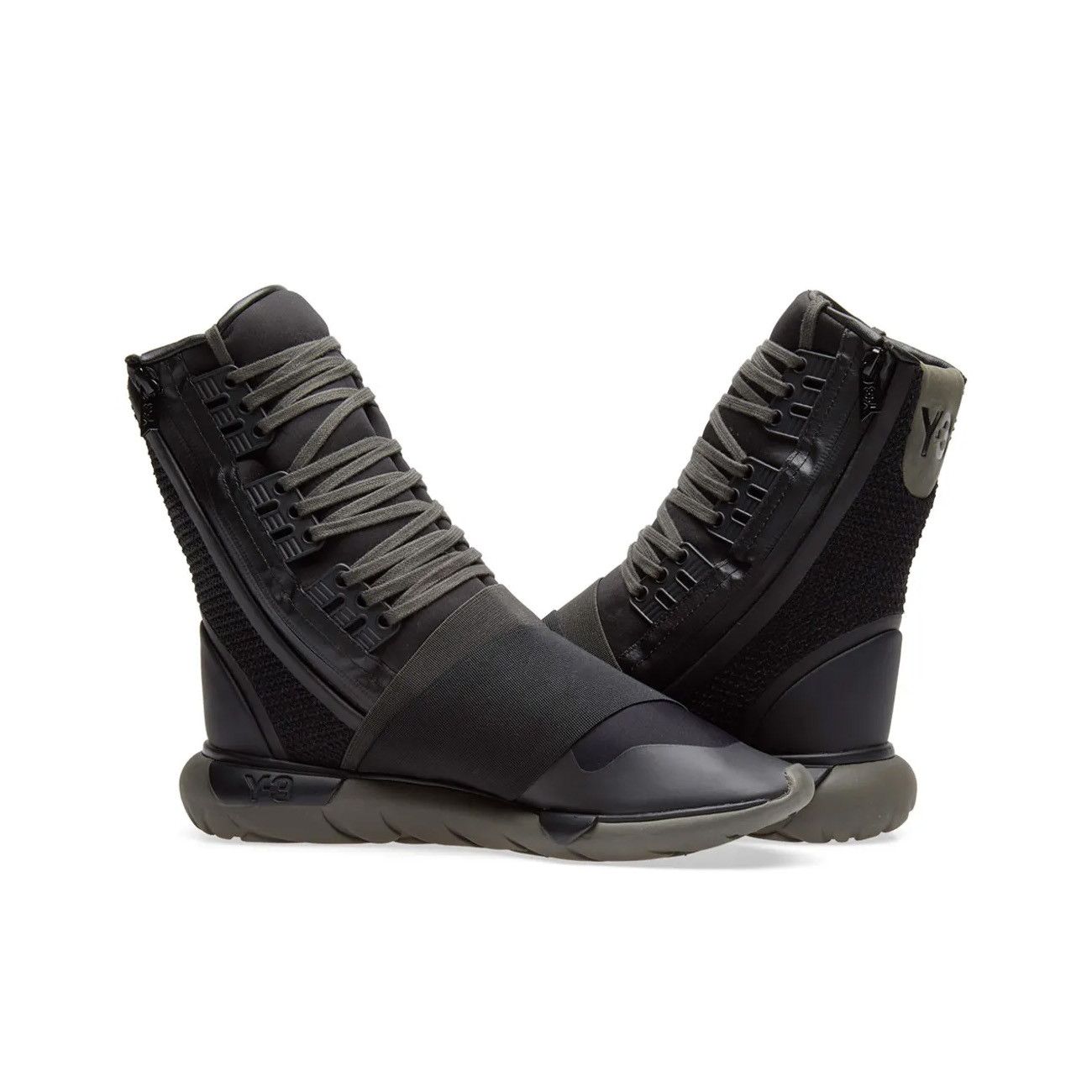 Adidas × Y-3 × Yohji Yamamoto Adidas Y-3 Qasa Boot 'Core Black' CG3188 Size US 12 / EU 45 - 21 Thumbnail