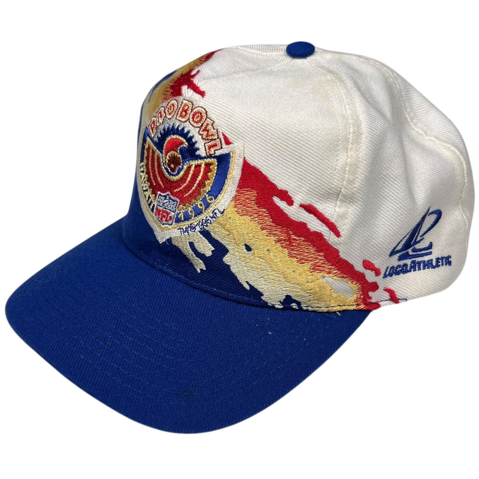 Logo Athletic × NFL × Vintage 1996 Logo Athletic Splash NFL Pro Bowl Hawaii SnapBack Size ONE SIZE - 2 Thumbnail